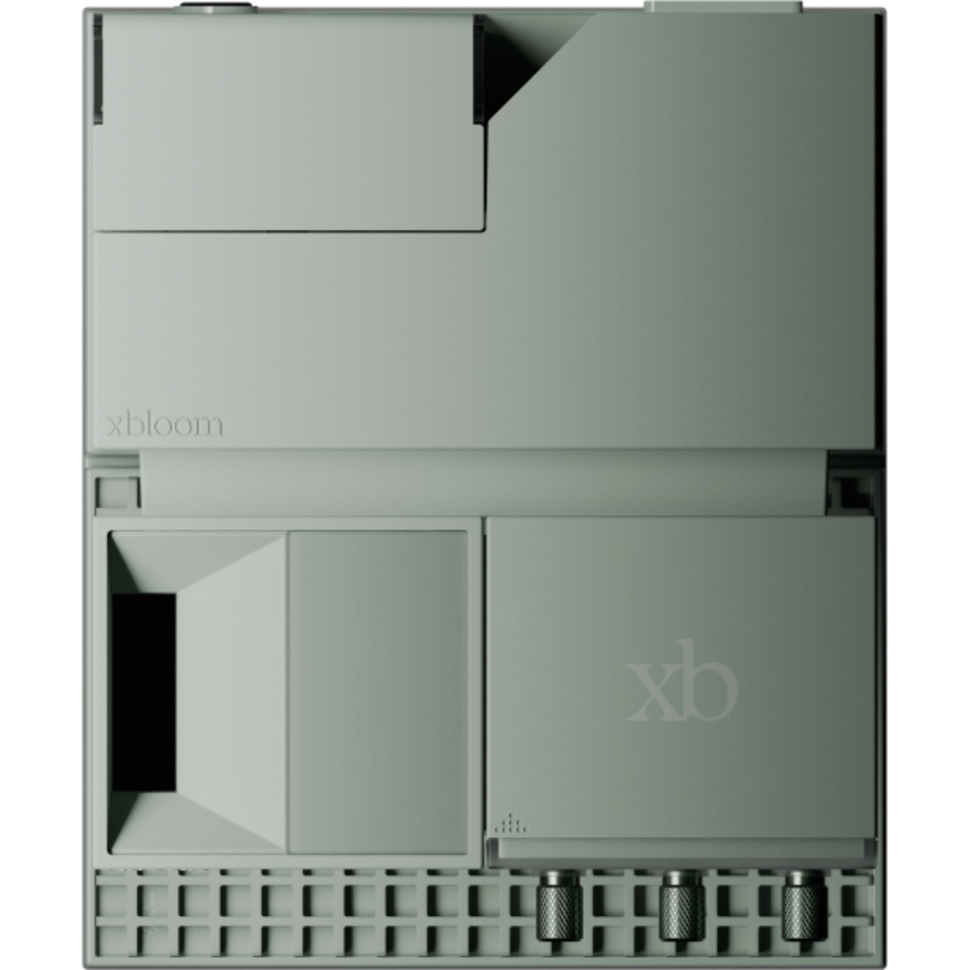 modularer computer, Desktop-Computer, Mini-PC, grau, xbloom-Design