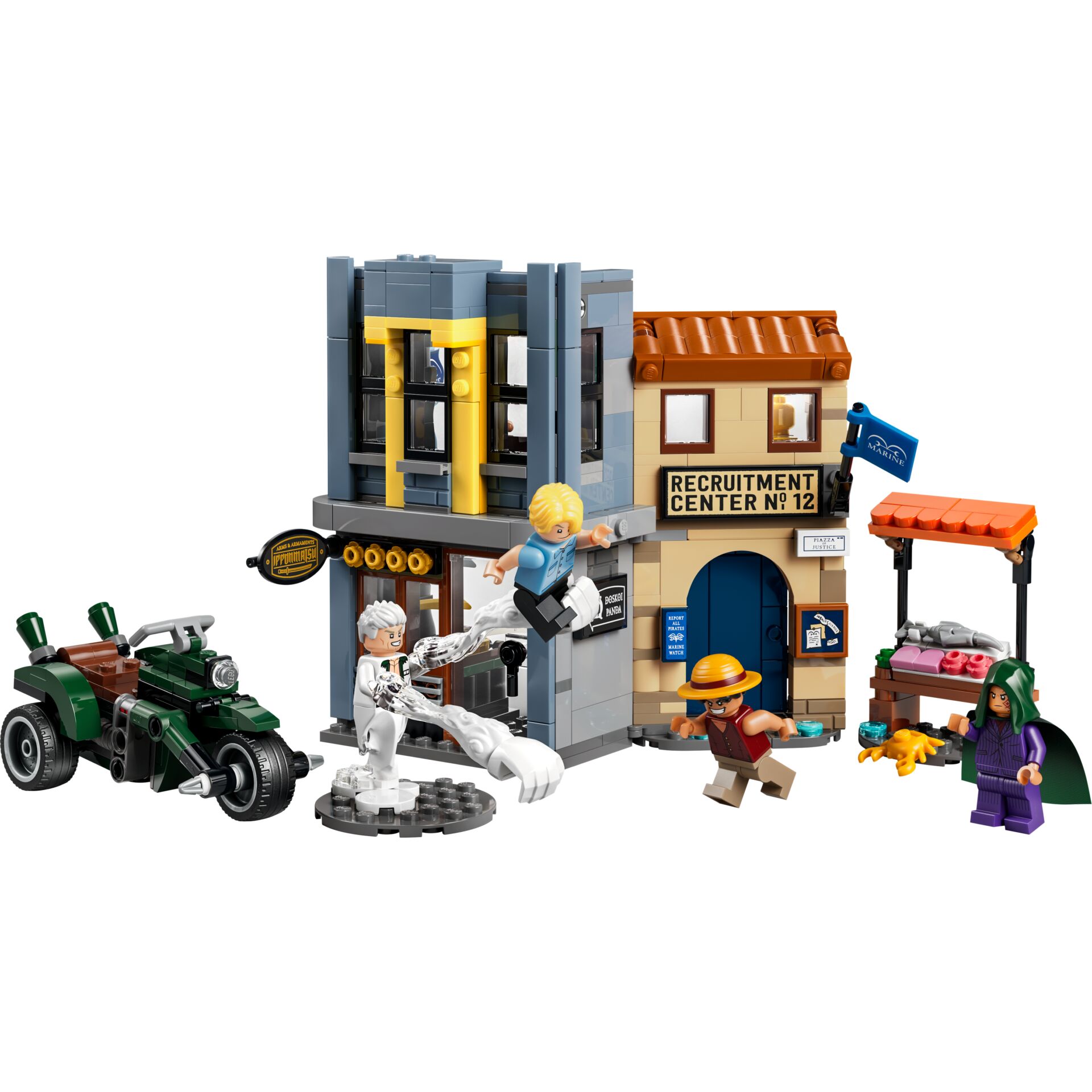 Lego, Bauklötzchen-Set, Stadtminifiguren, Polizei/Ermittlung, Fahrzeug