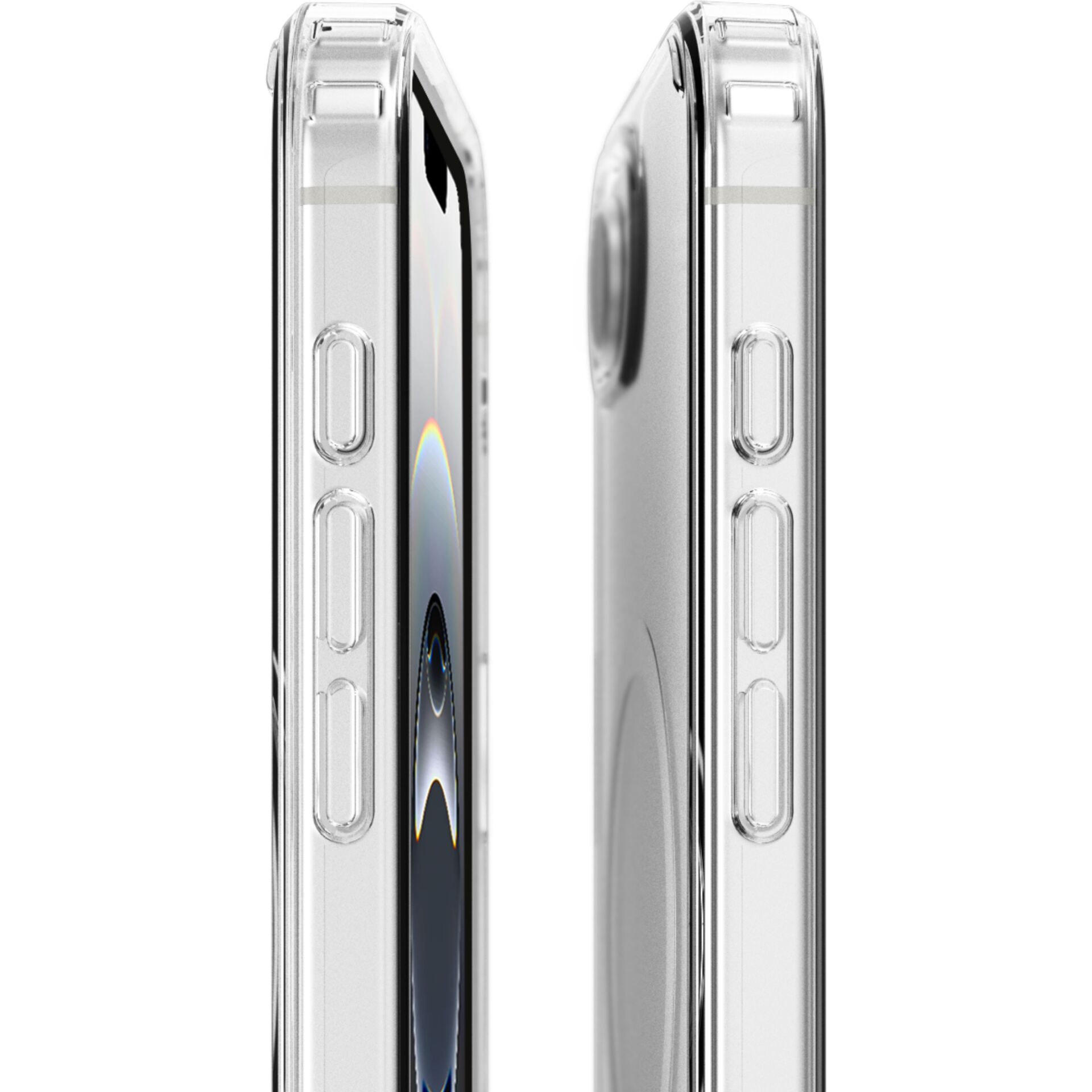 telefon, smartphone, klarhülle, klars case, tastenrand