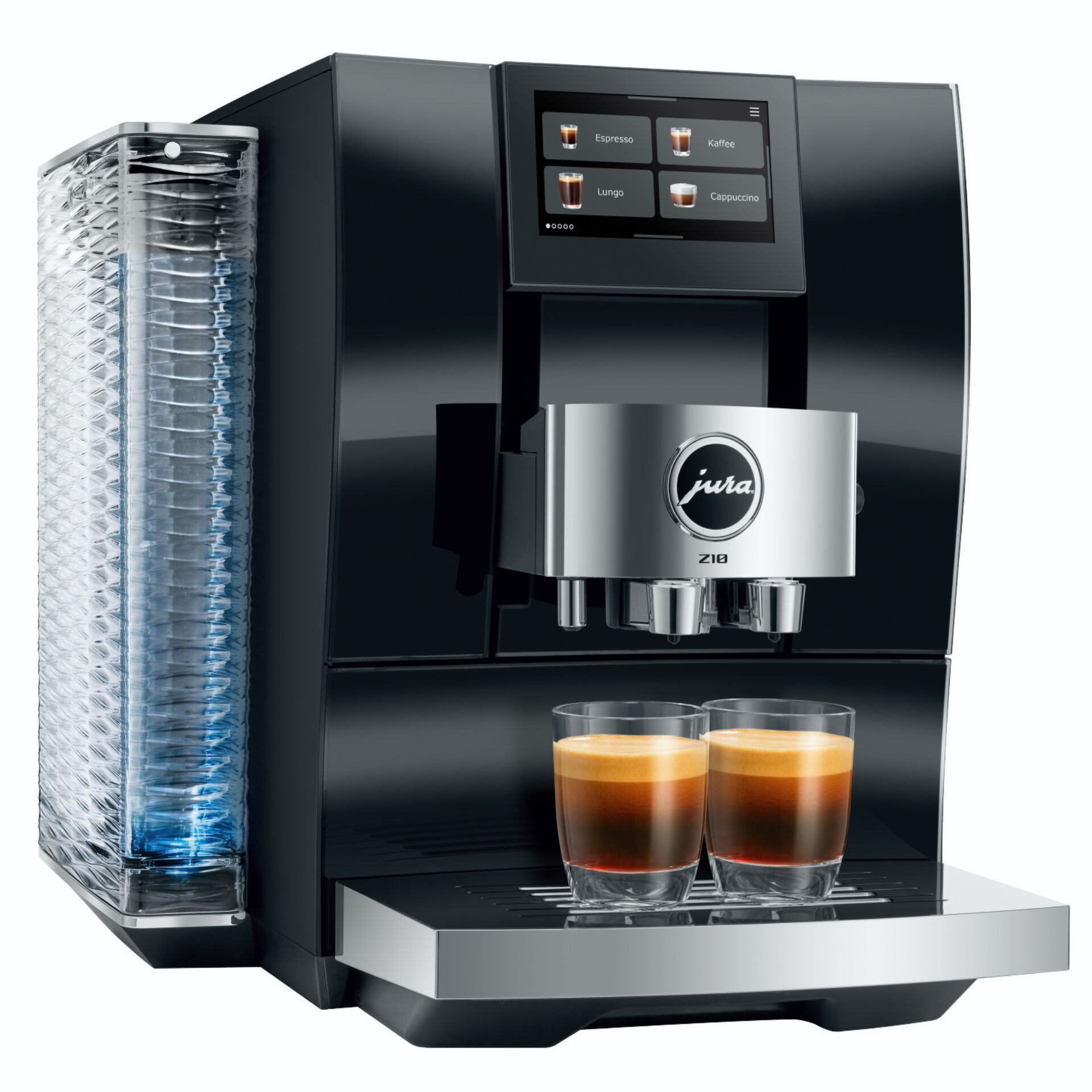 Kaffeemaschine, Espressomachine, Kaffeezubereitung, Disk-Kaffeemaschine, Kaffeemaschine mit Wassertank