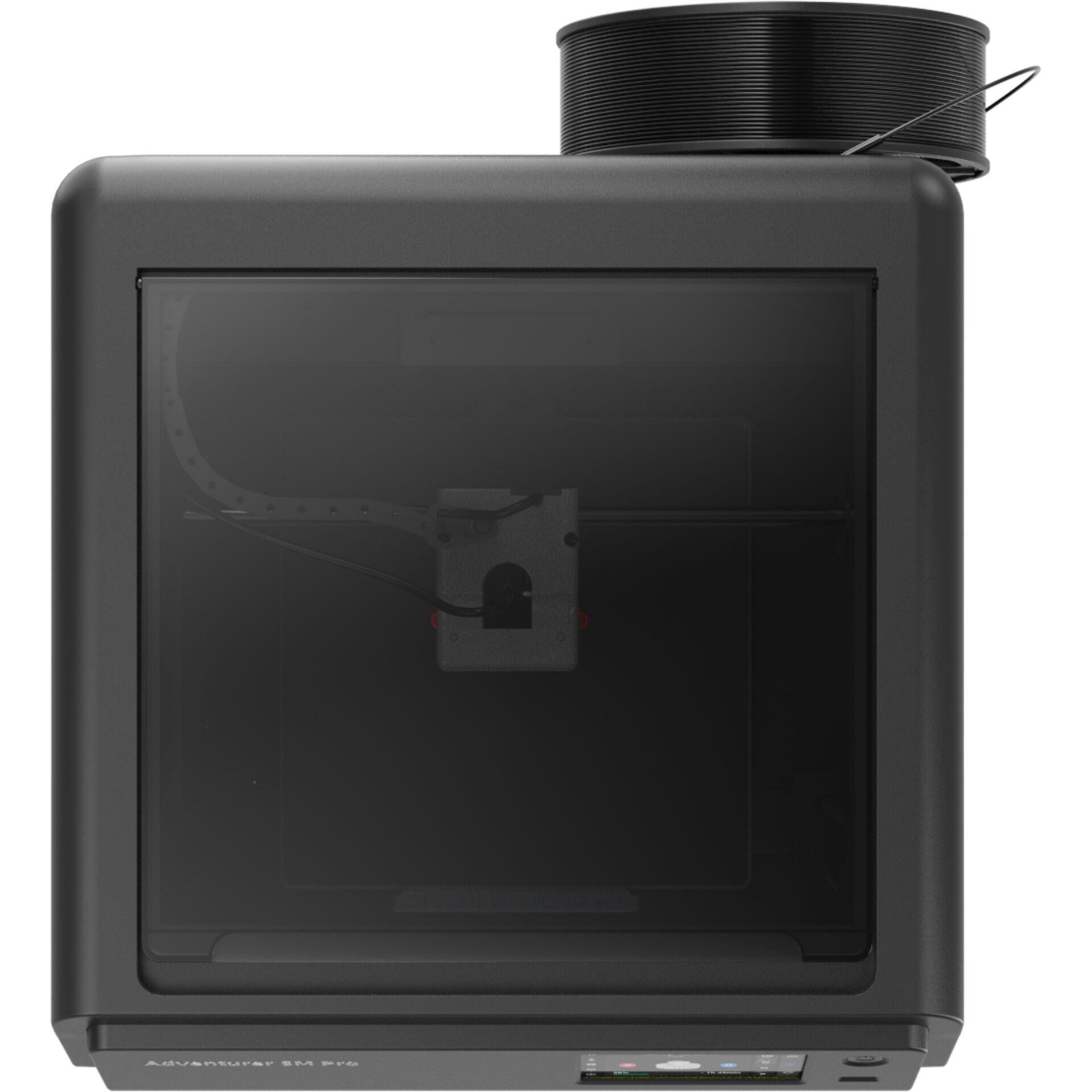 3D-Drucker, Gehäuse, schwarz, Filamentenspule, Baukammer