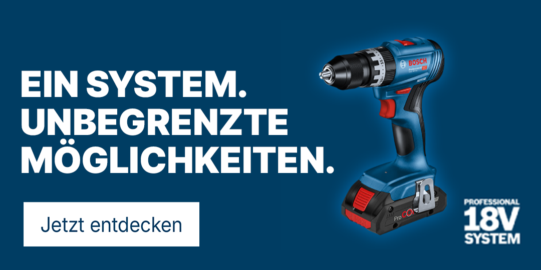 Akku-Bohrschrauber, Schrauber, 18V, Bosch, Kleinschrauber