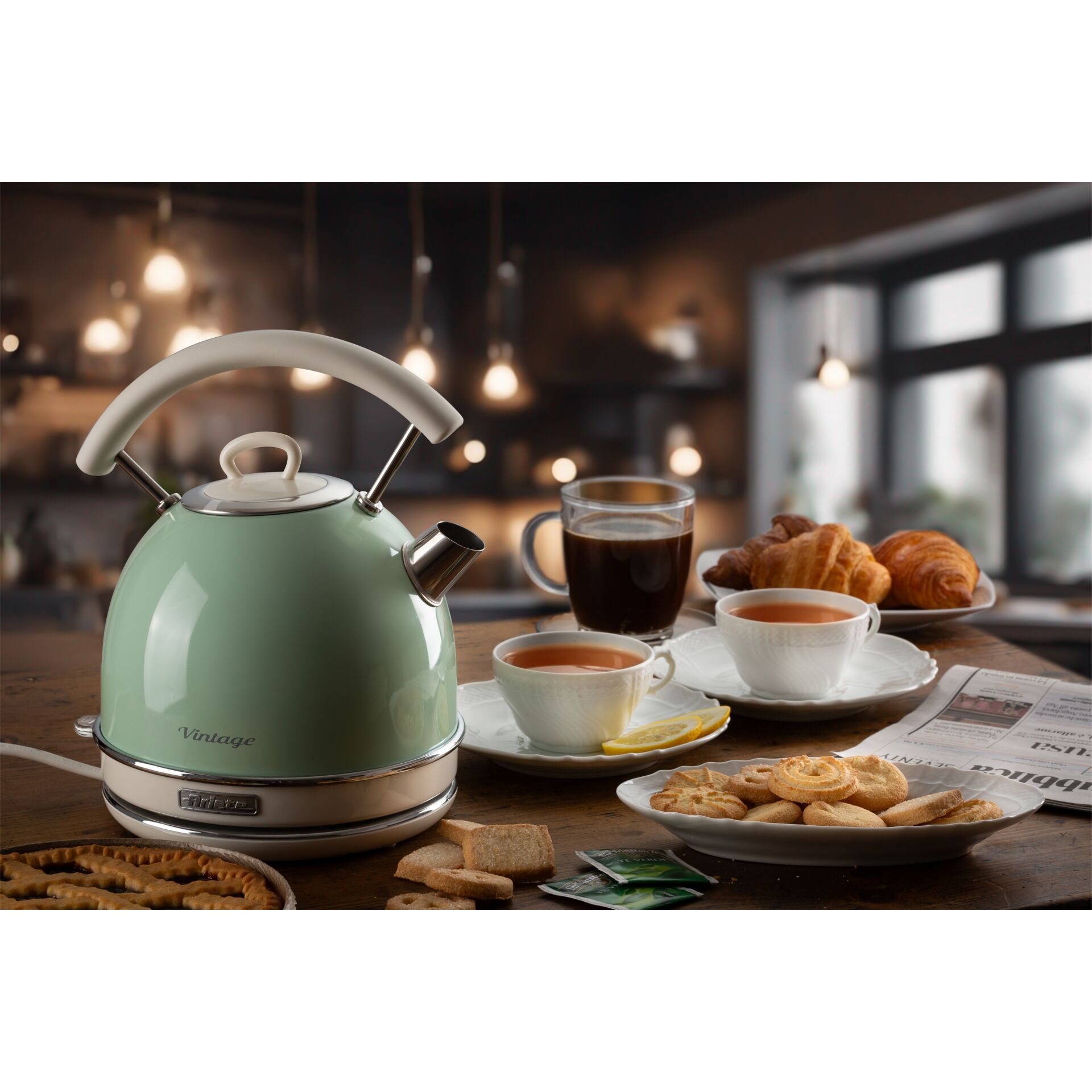 Küchengerät, Kessel, Kaffeemaschine, Teekessel, Tee-/Kaffeetafel