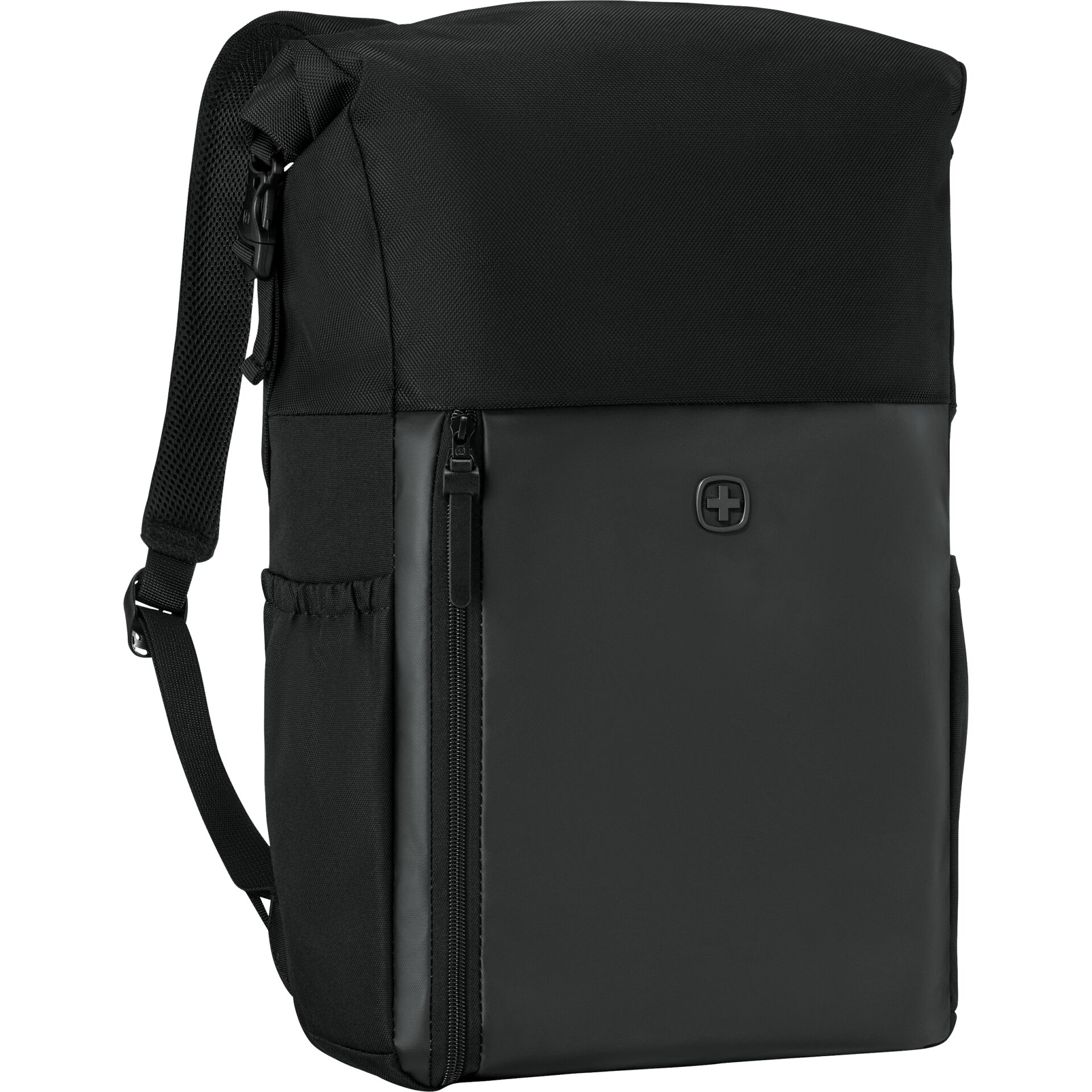 Wenger UrbanOne Roll-Top 15.6"  Laptop Rucksack schwarz