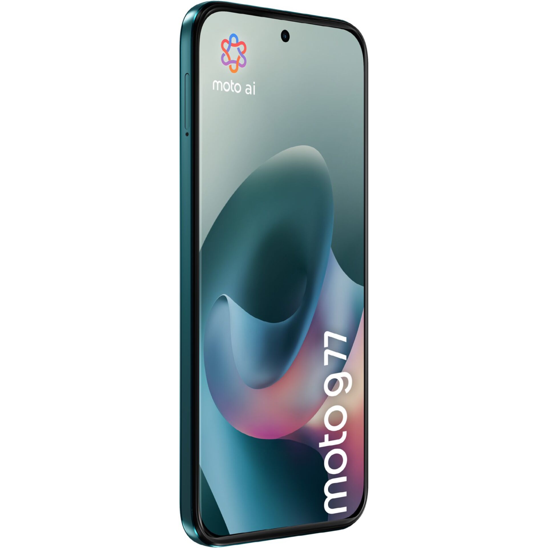 smartphone, Android, Teal, randloses Display, Moto