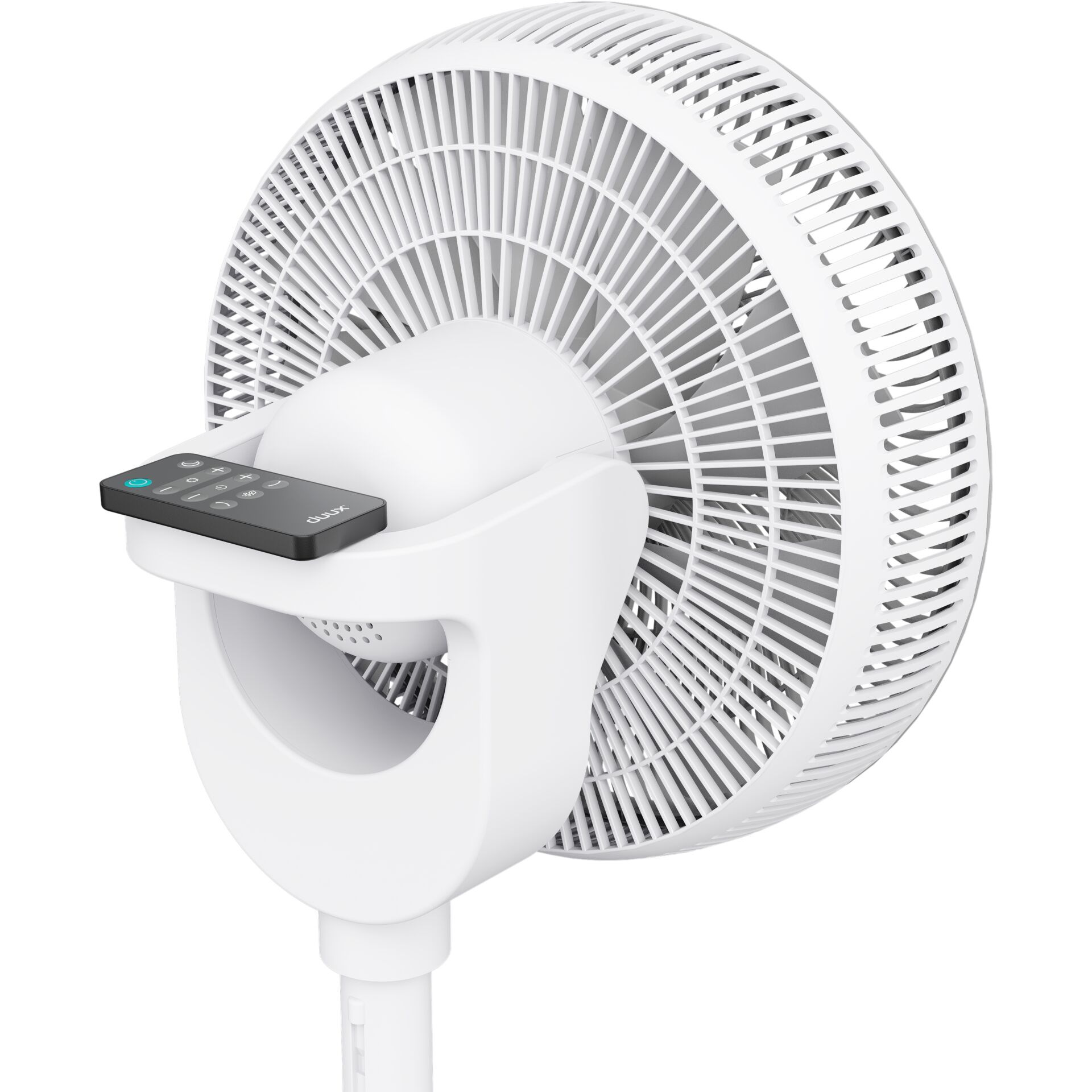 Ventilator, Stativventilator, Schwarz, Fernbedienung, Kopfarm