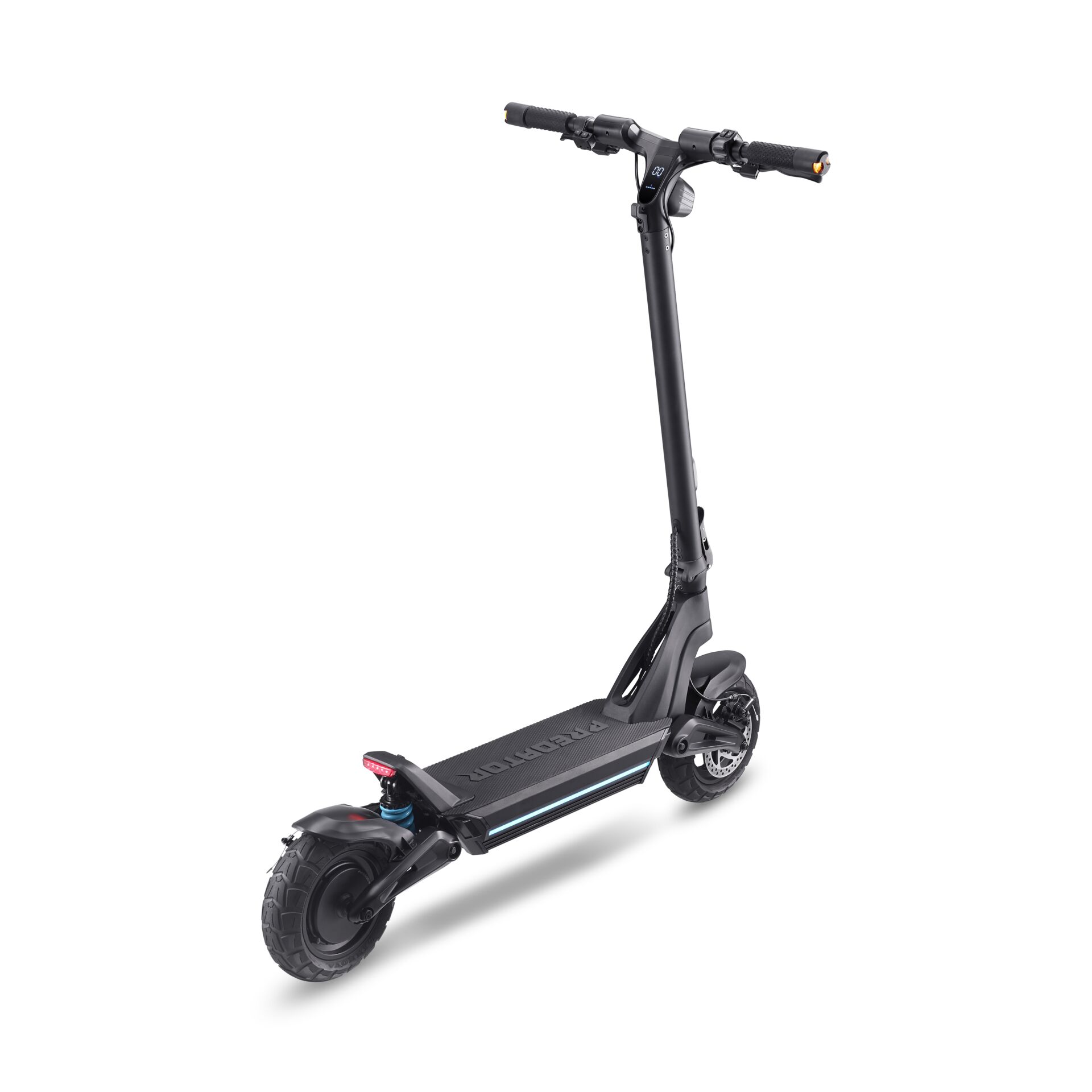 E-Scooter, Elektrischer Roller, Lenker, Hinterrad, Trittfläche