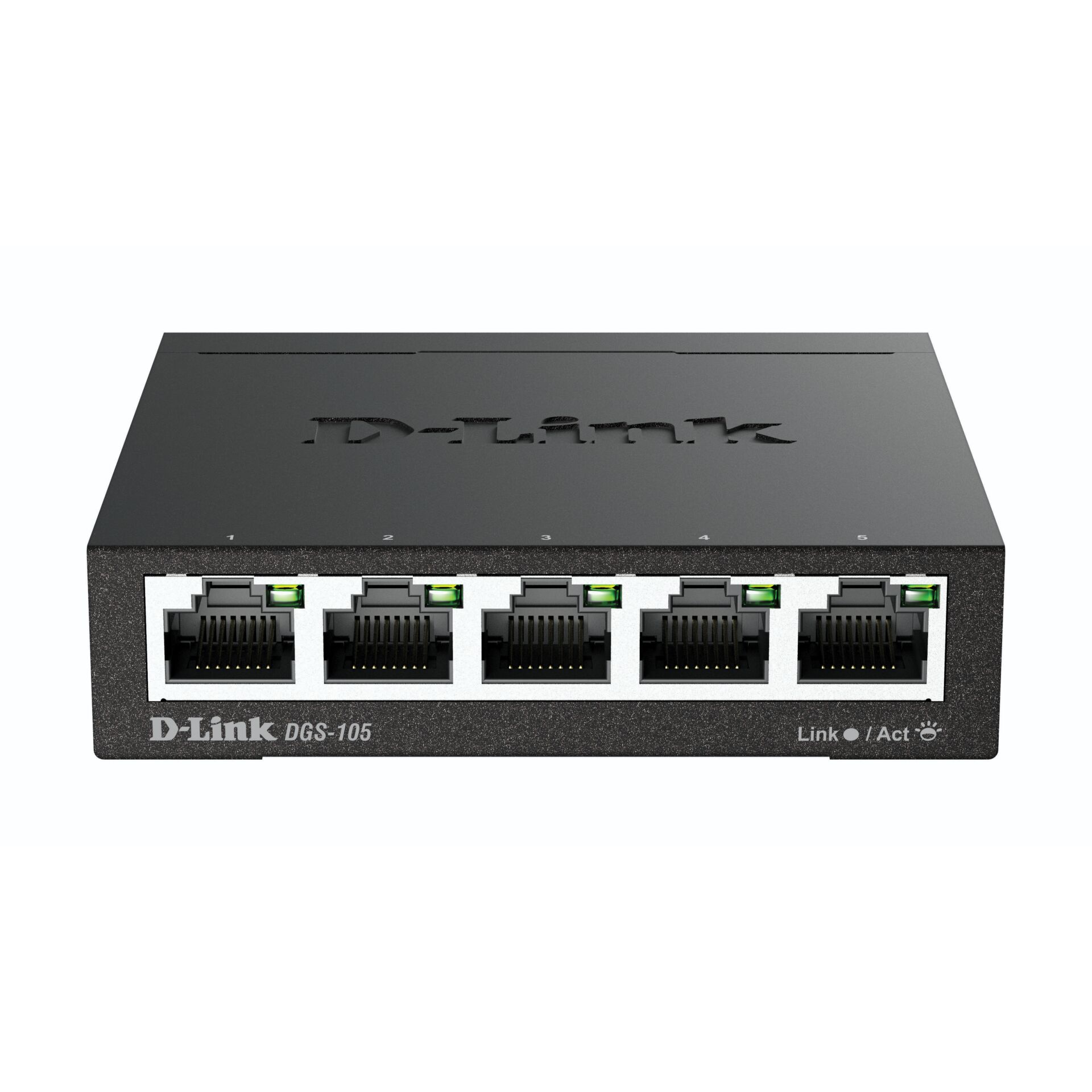 Netzwerk-Switch, PoE, 5-Port, RJ45, D-Link DGS-105