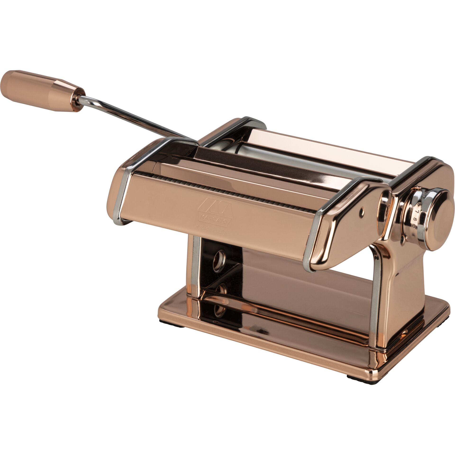 Pastamaker, Pasta Maschine, Nudelmaschine, Kupfer, Handbetrieben