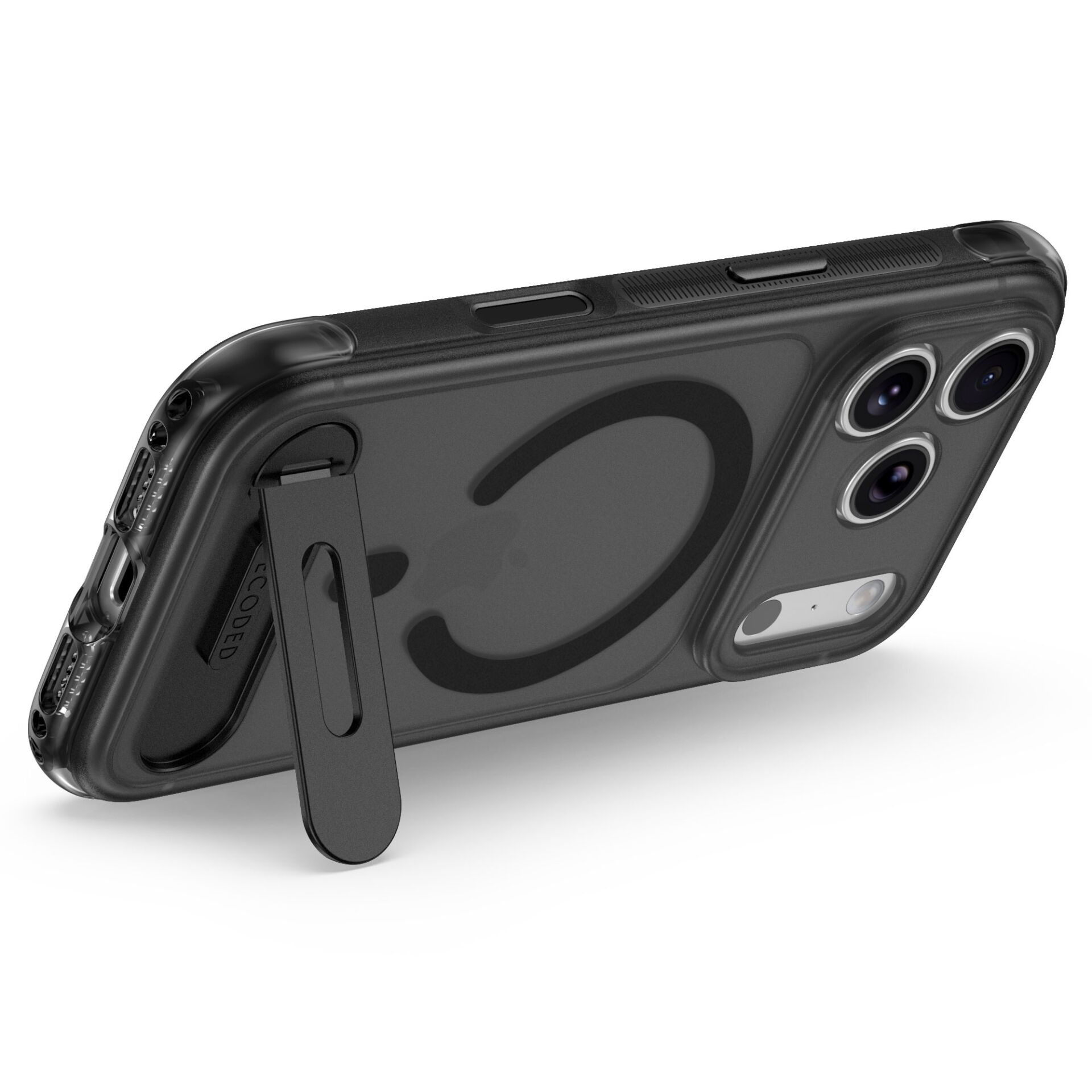 Schutzhülle, MagSafe, Klingenschutz, Clip-Ständer, Triple-Kamera Schutz