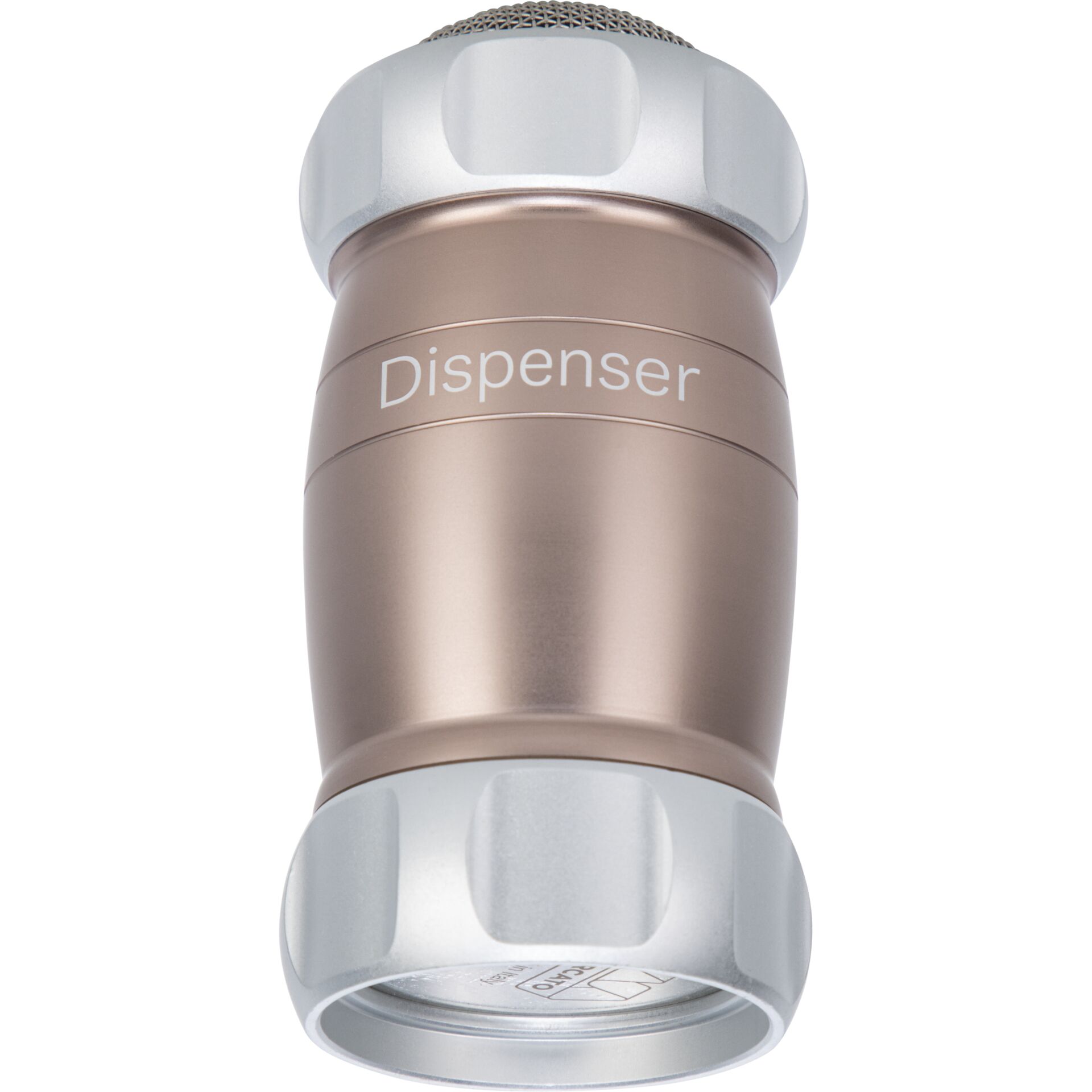 Dispenser, Thermobecher, Roségold, Metall, Kapsel-Dispenser