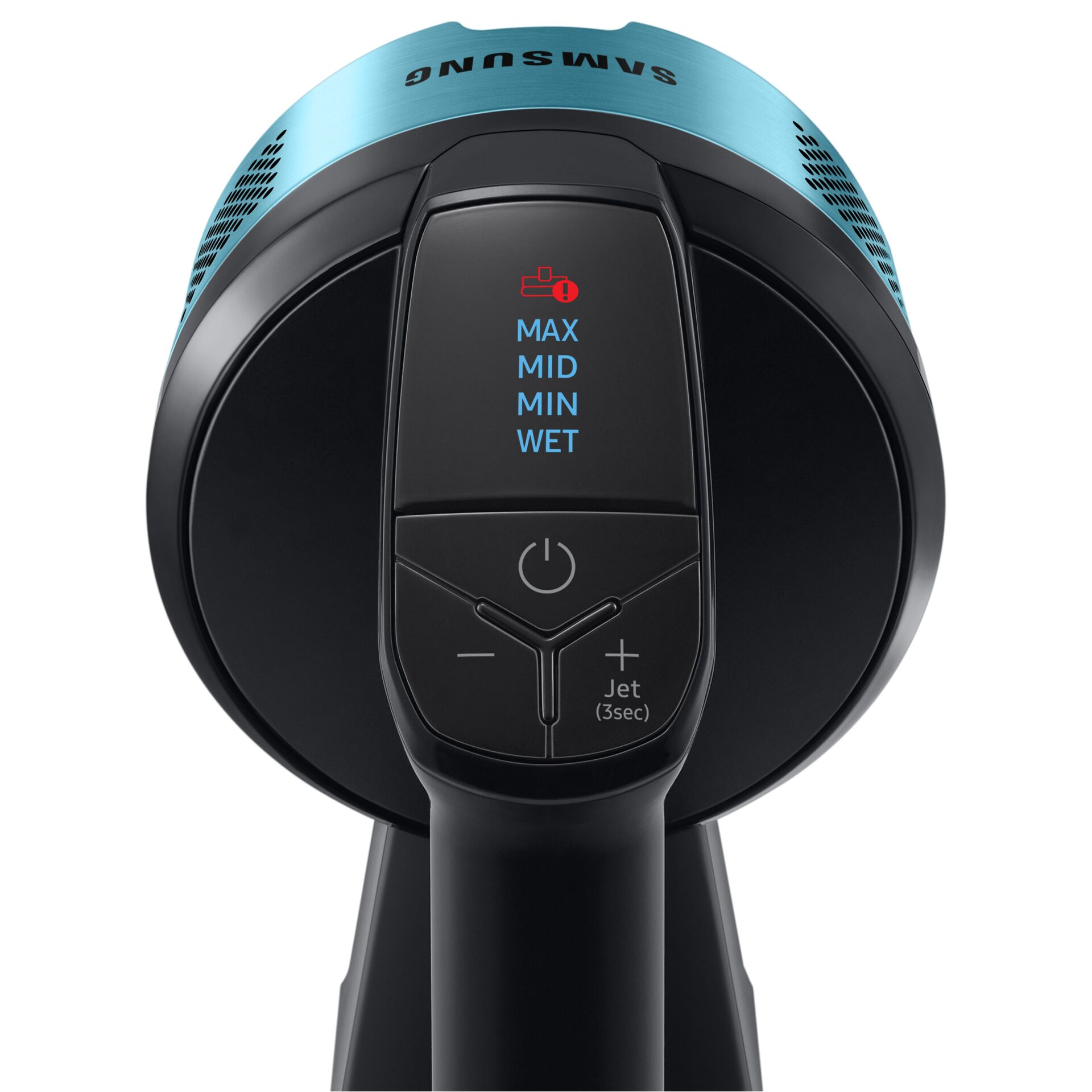 Handheld vacuum, Cordless, Blue, Jet Function, Power buttons