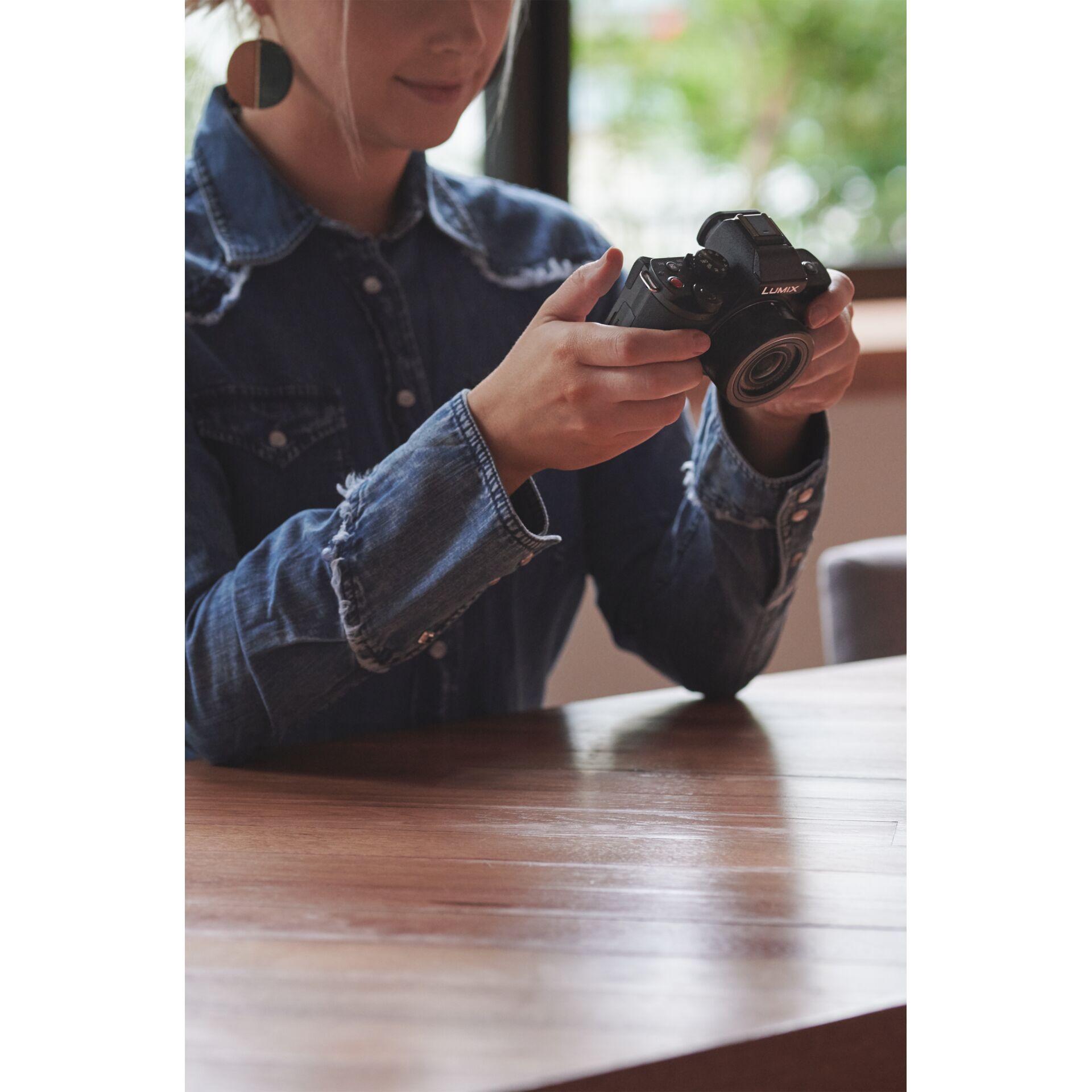 Photographie, Person, Holz, Kamera, Hosen