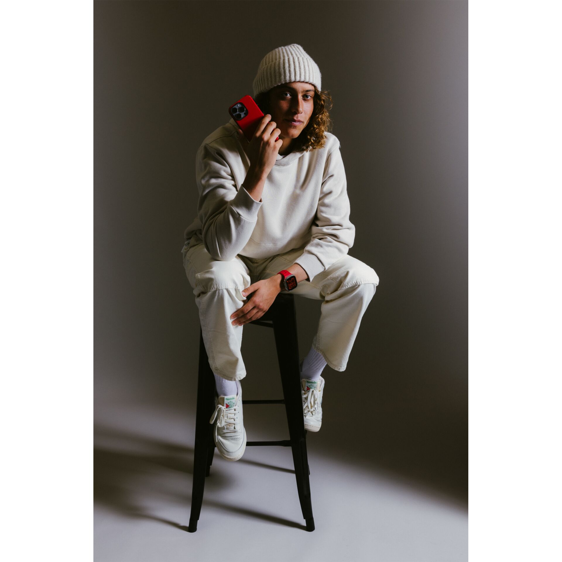 Photographie, Sitzen, Hut, Portrait, Schuh