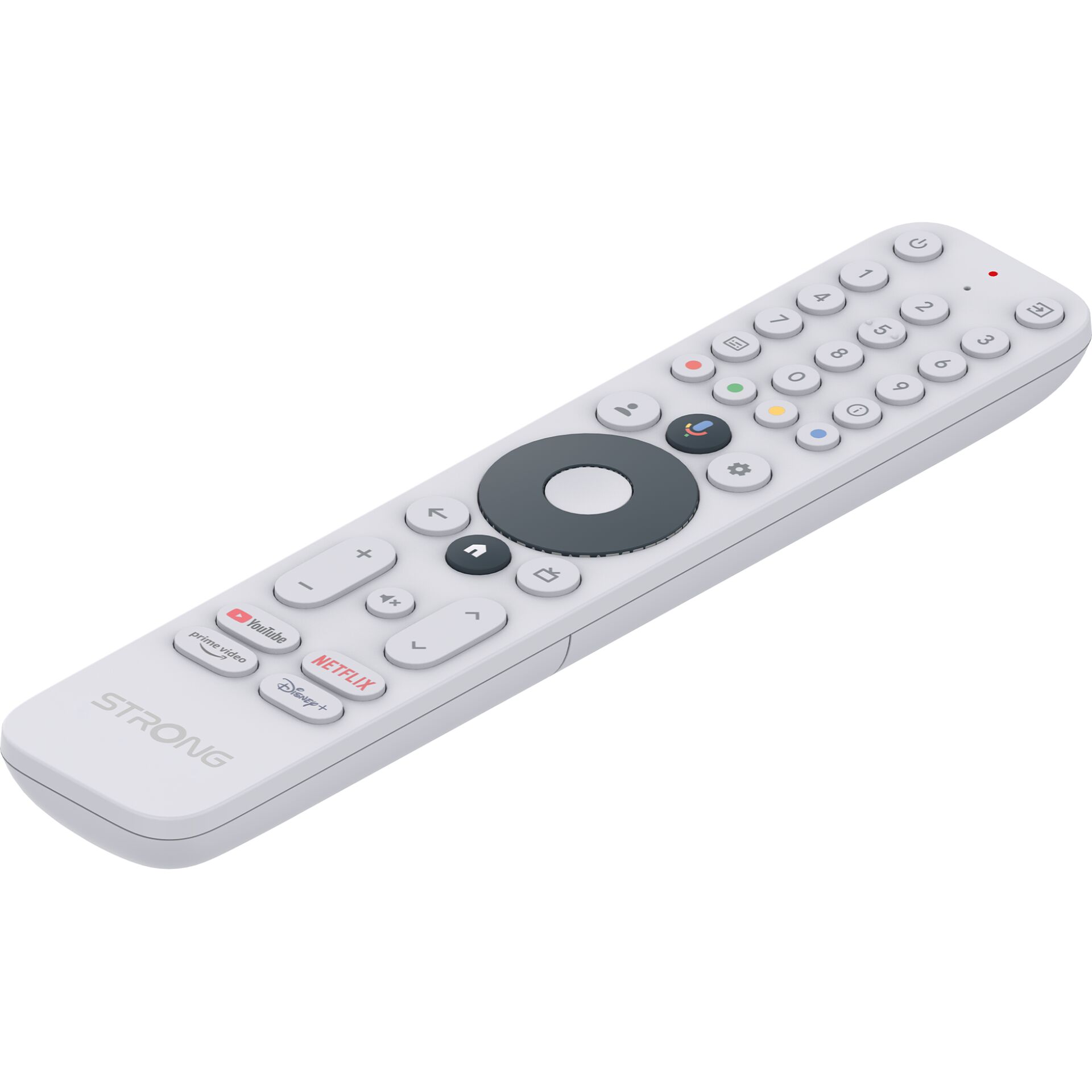 Fernbedienung, TV-Fernbedienung, Infrarotfernbedienung, Rahmenlos, Grau