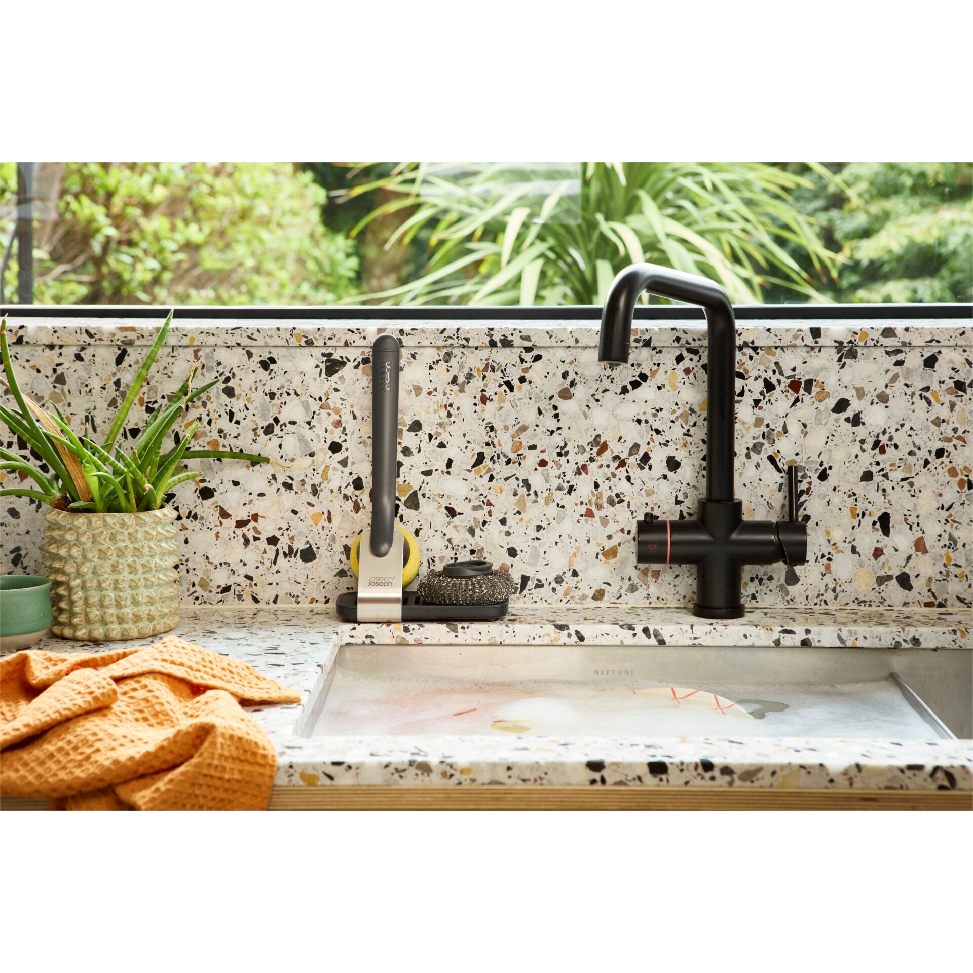 Sinken, Waschbeckenhahn, Drinnen, Innenarchitektur