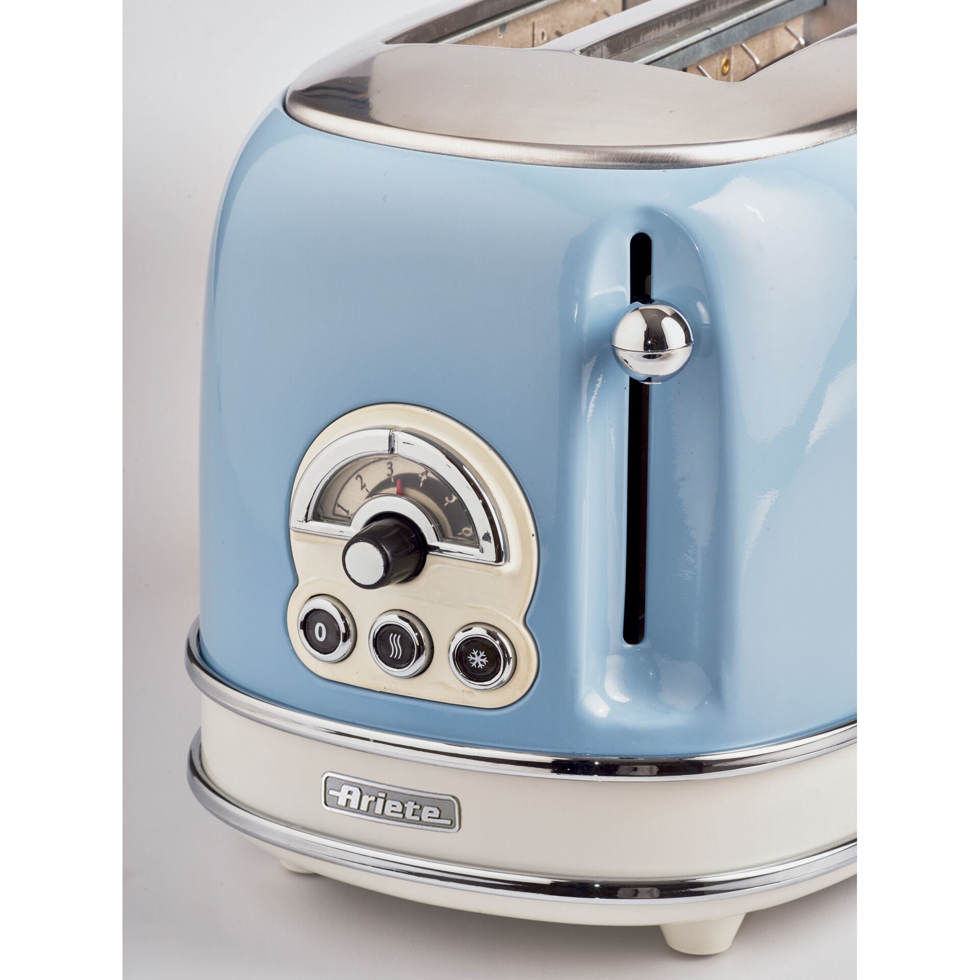toaster, kitchen appliance, blau, retro, bedienfeld