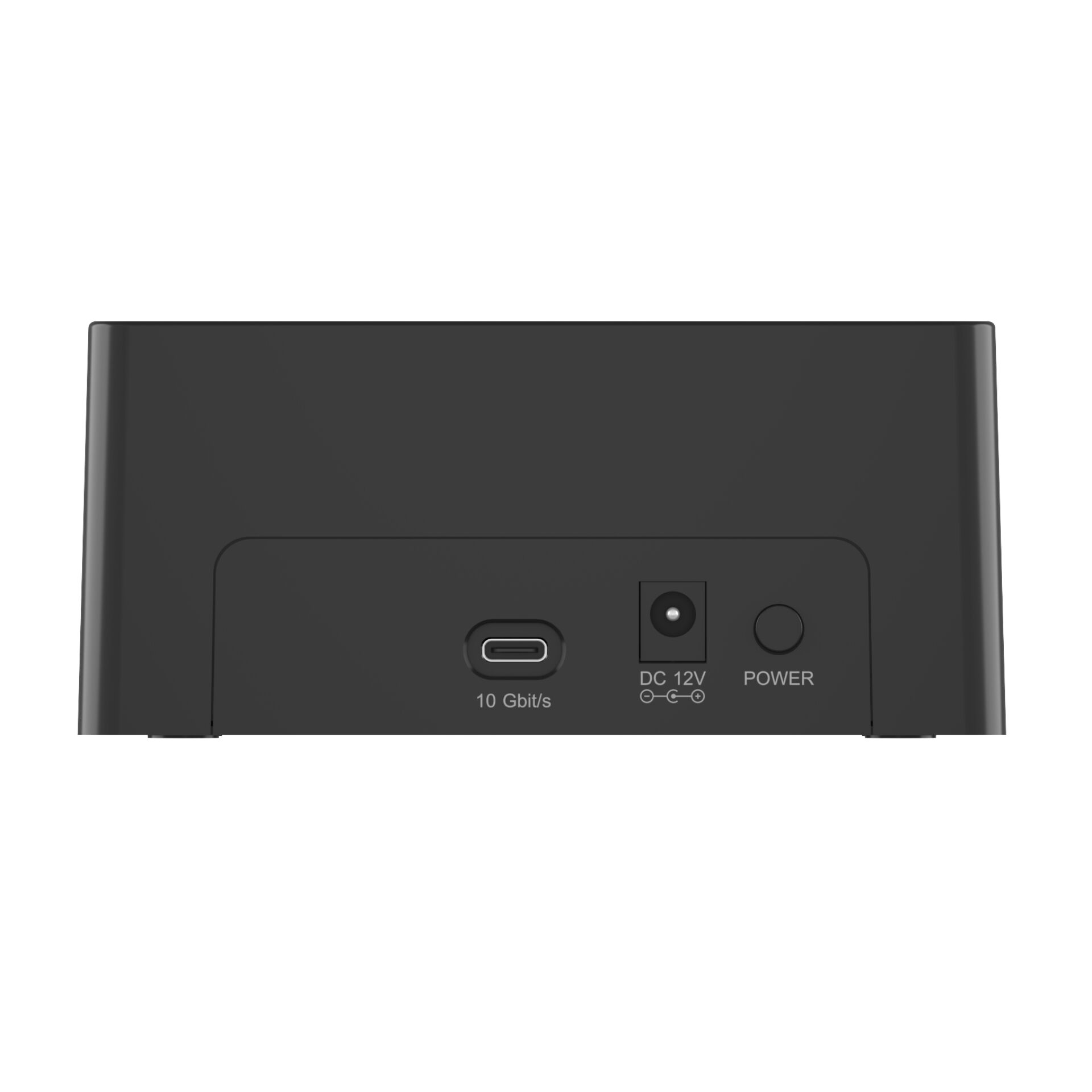 USB-C, 10 Gbit/s, DC 12V, Power, Rückseite