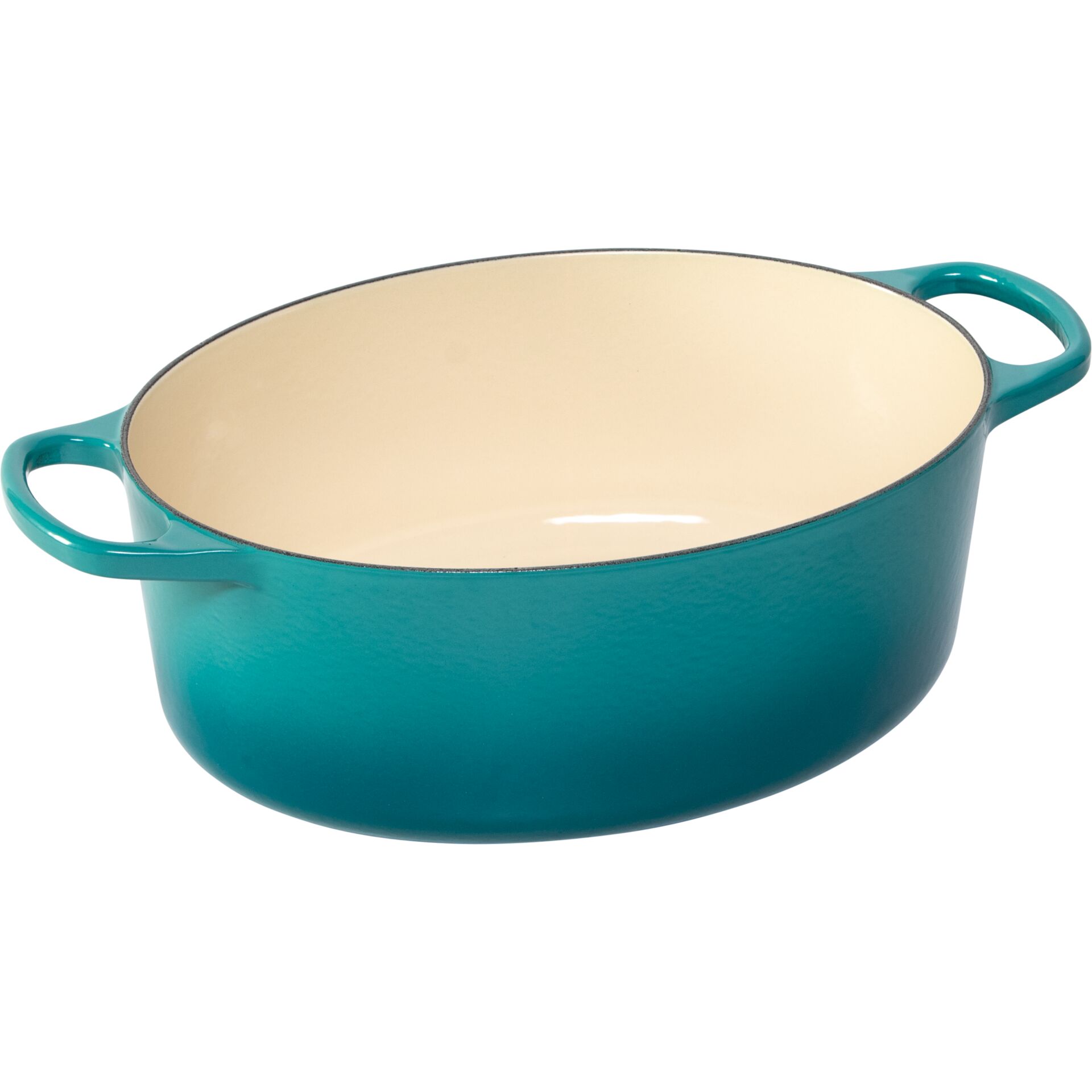 kochtopf, gusseisentopf, teal, tiefkasser, ofenbackofen