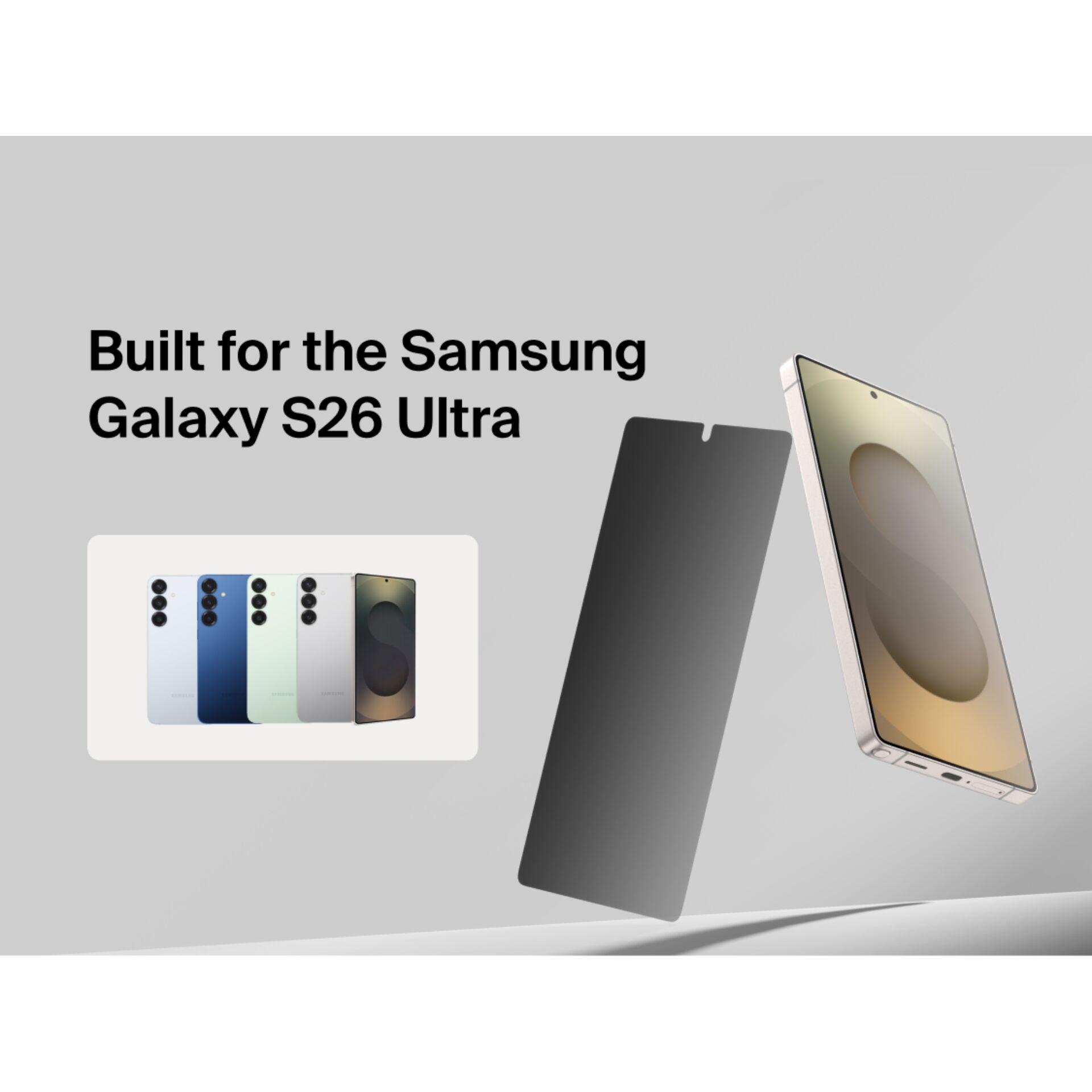 Galaxy S26 Ultra, Smartphone, Flip Cover, Farbauswahl, Rückkameraen