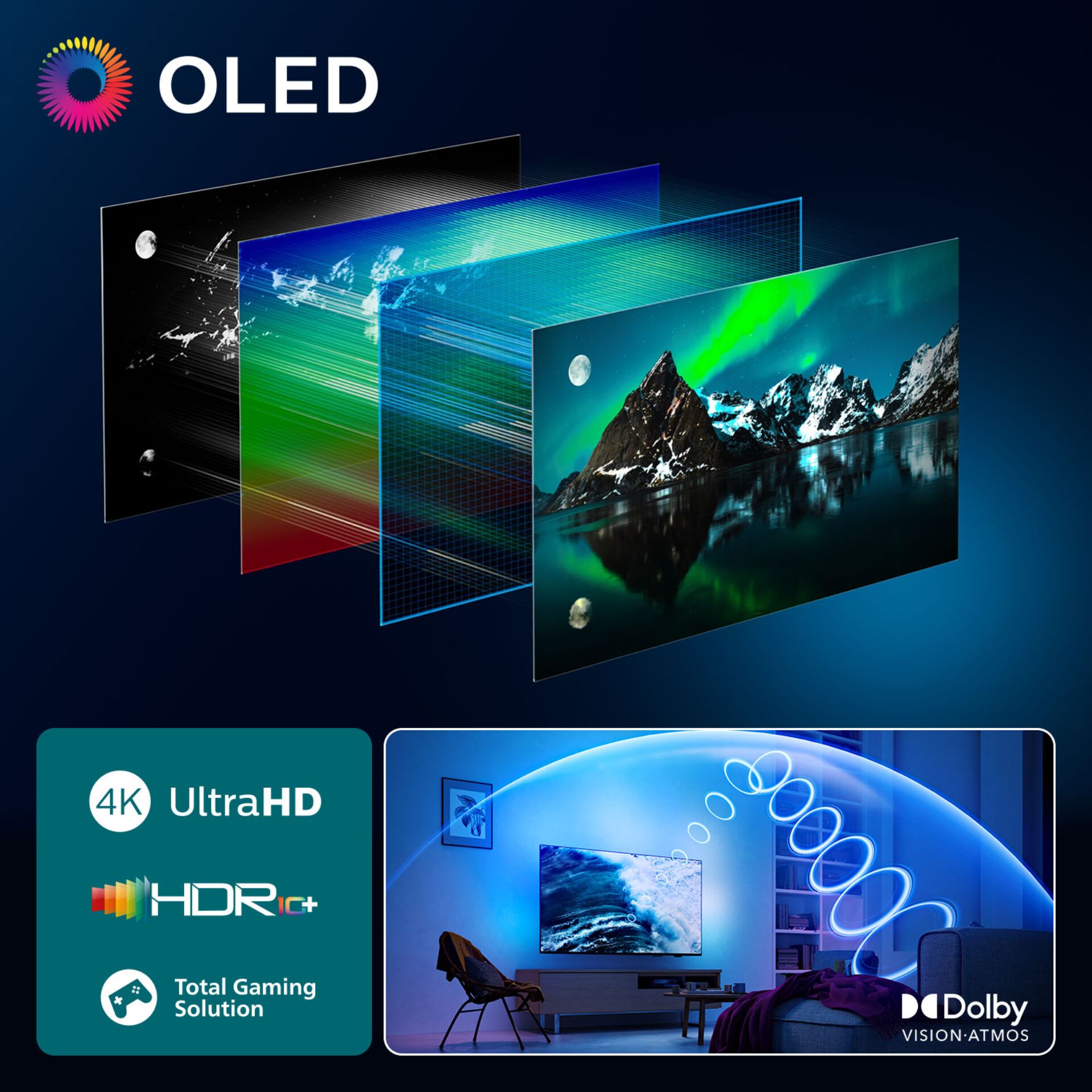 oled, 4k, ultra hd, hdr, tv panel