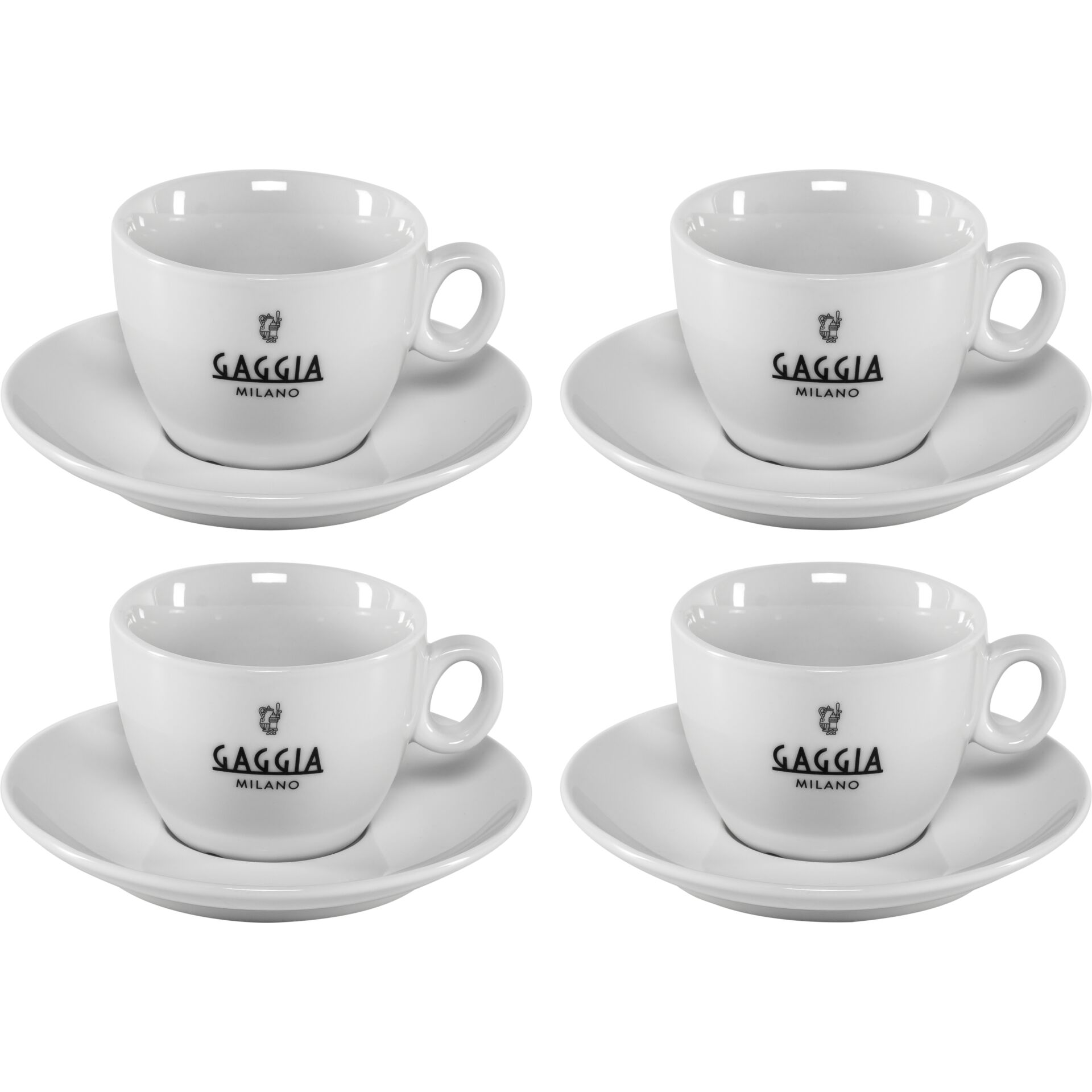 Gaggia Milano Cappuccinotassen  Set 4 Stück
