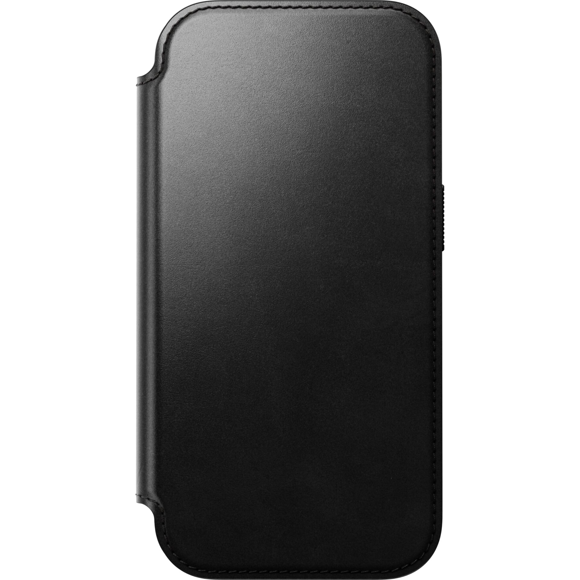 leder, hülle, schwarz, flip-case, smartphone