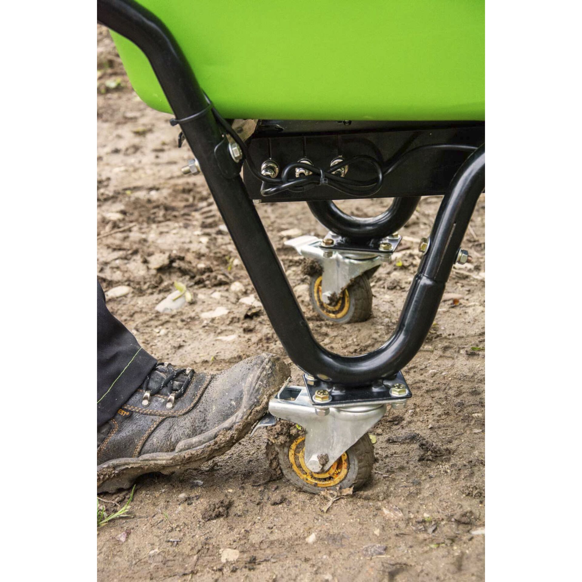 Maschine, Rad, Gras, Pflanze, Boden