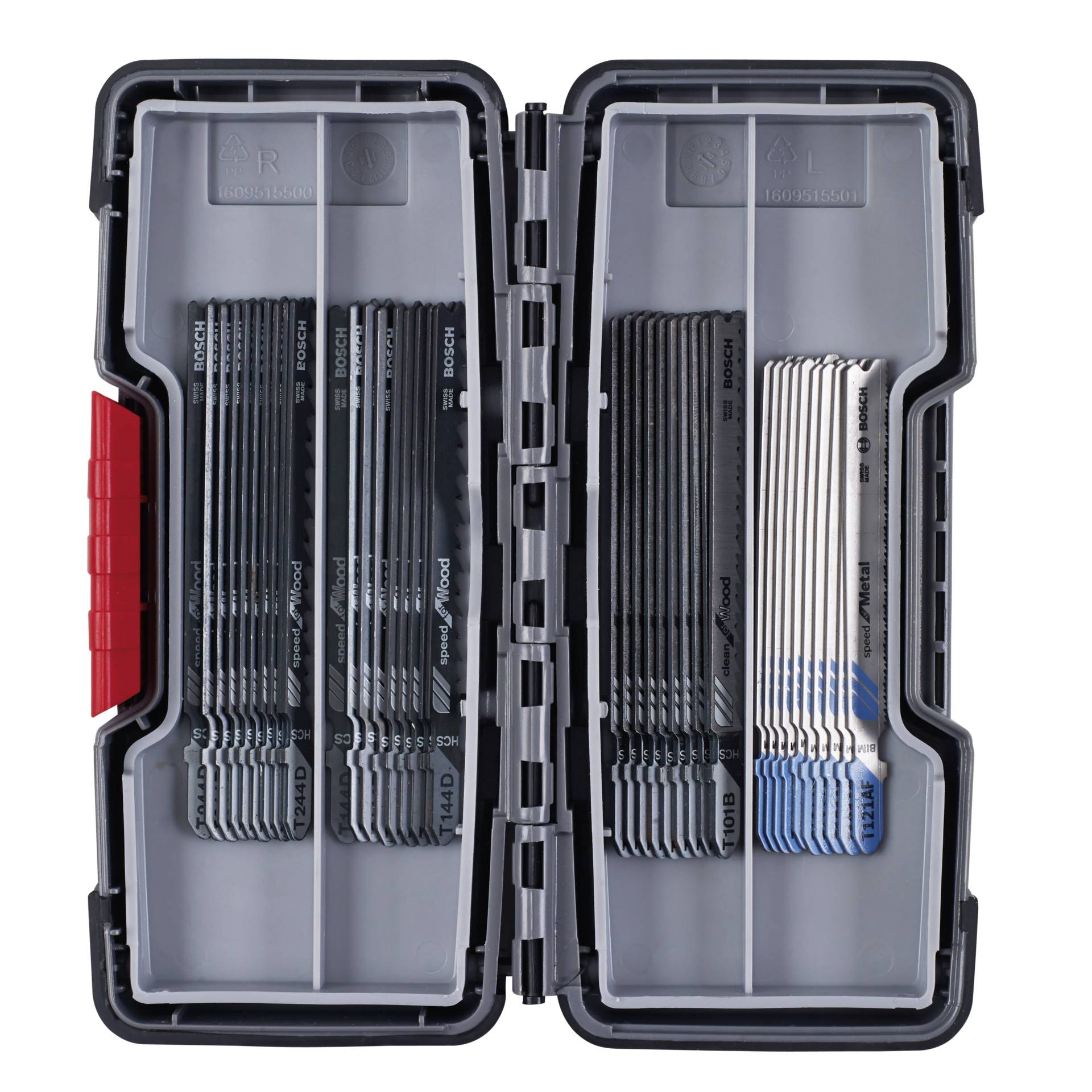 Bosch Stichsägeblatt-Set mit Box  Top Seller Wood/Metal 40.tl