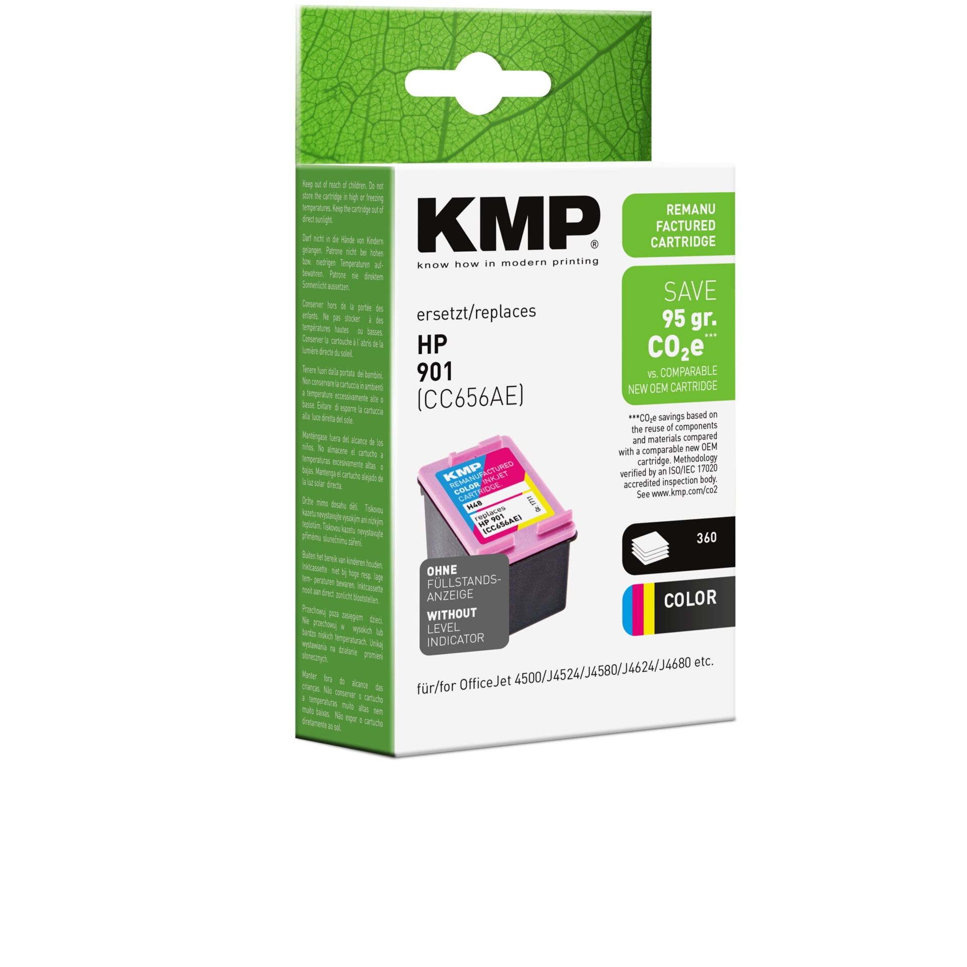Computerausrüstung, Werbung, Adapter, Plakat, Tintenpatrone, HP 901, KMP, Ersetzt/Replaces, Color cartridge