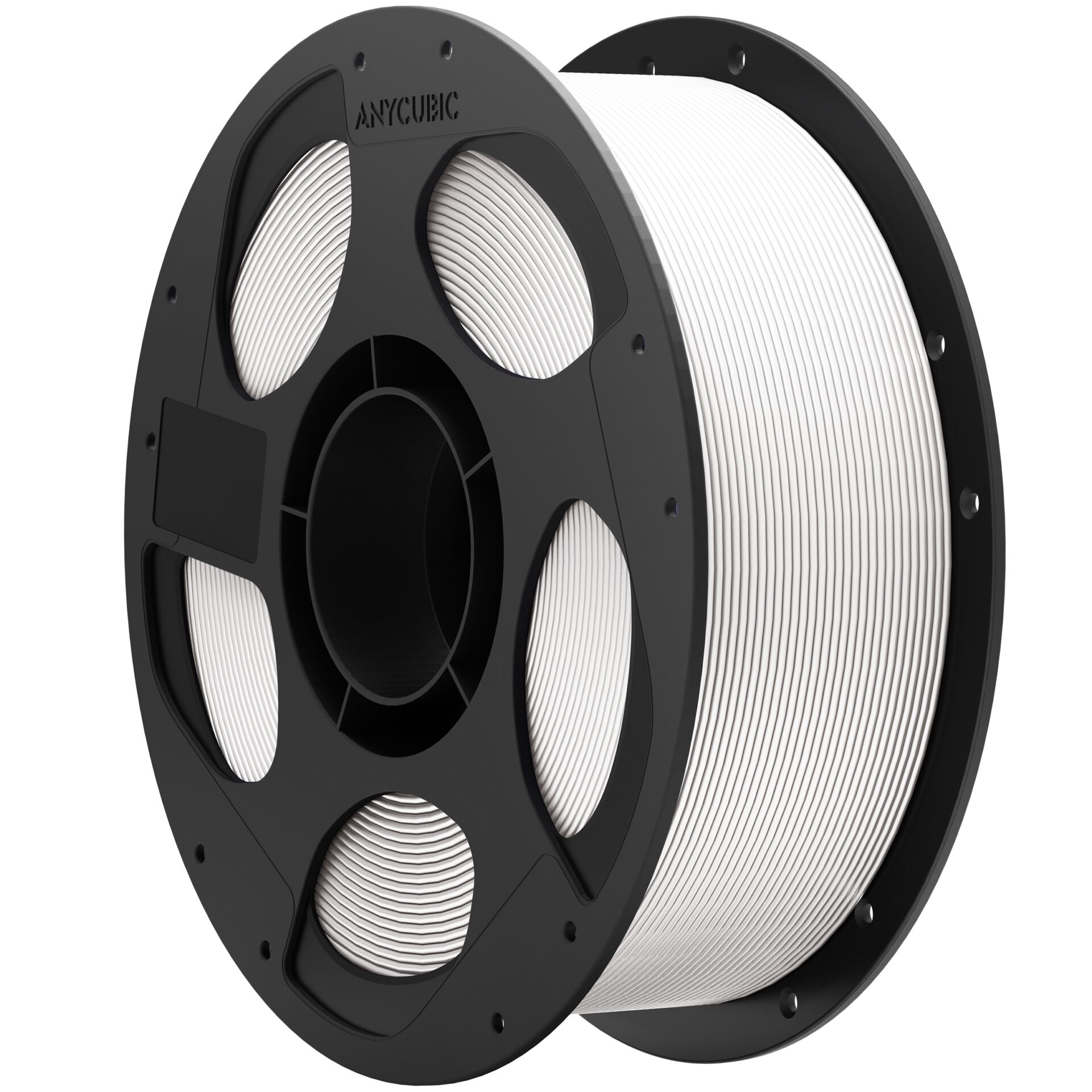 3D-Druck-Filament, PLA-Filament, weiße Filament, Spule, Anycubic