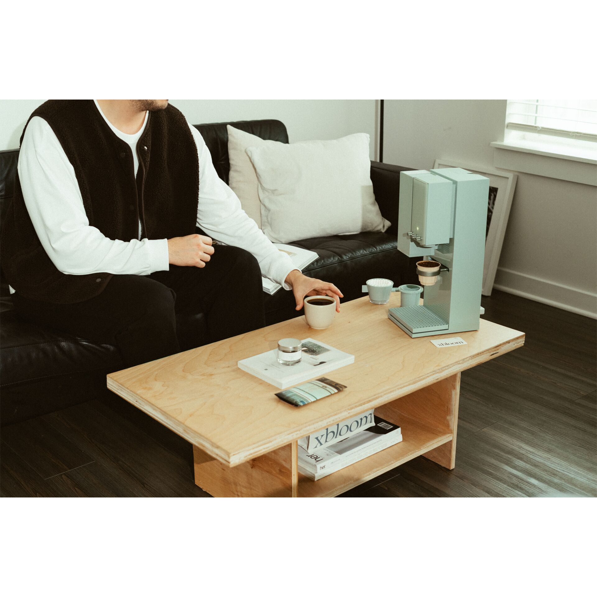 Kaffeemaschine, Kaffee, Wohnzimmer, Tisch, Kapselkaffeemaschine