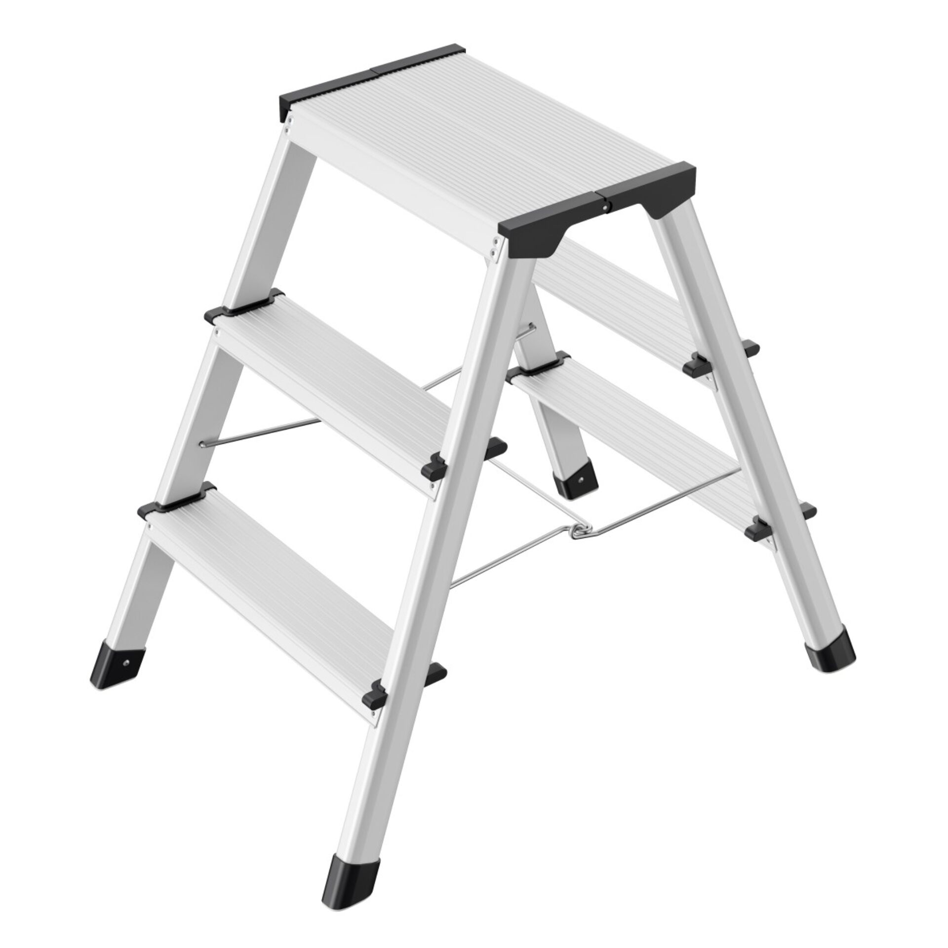 Hailo D60 StandardLine  2x3 Stufen Trittleiter