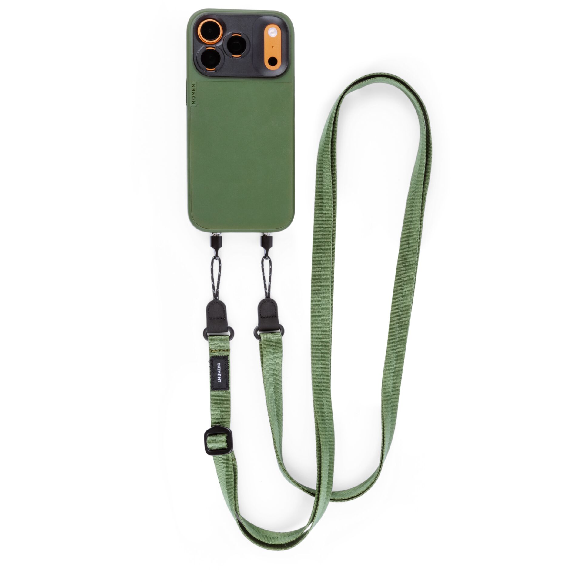 case, Telefonhülle, grün, Trageschlaufe, Lanyard