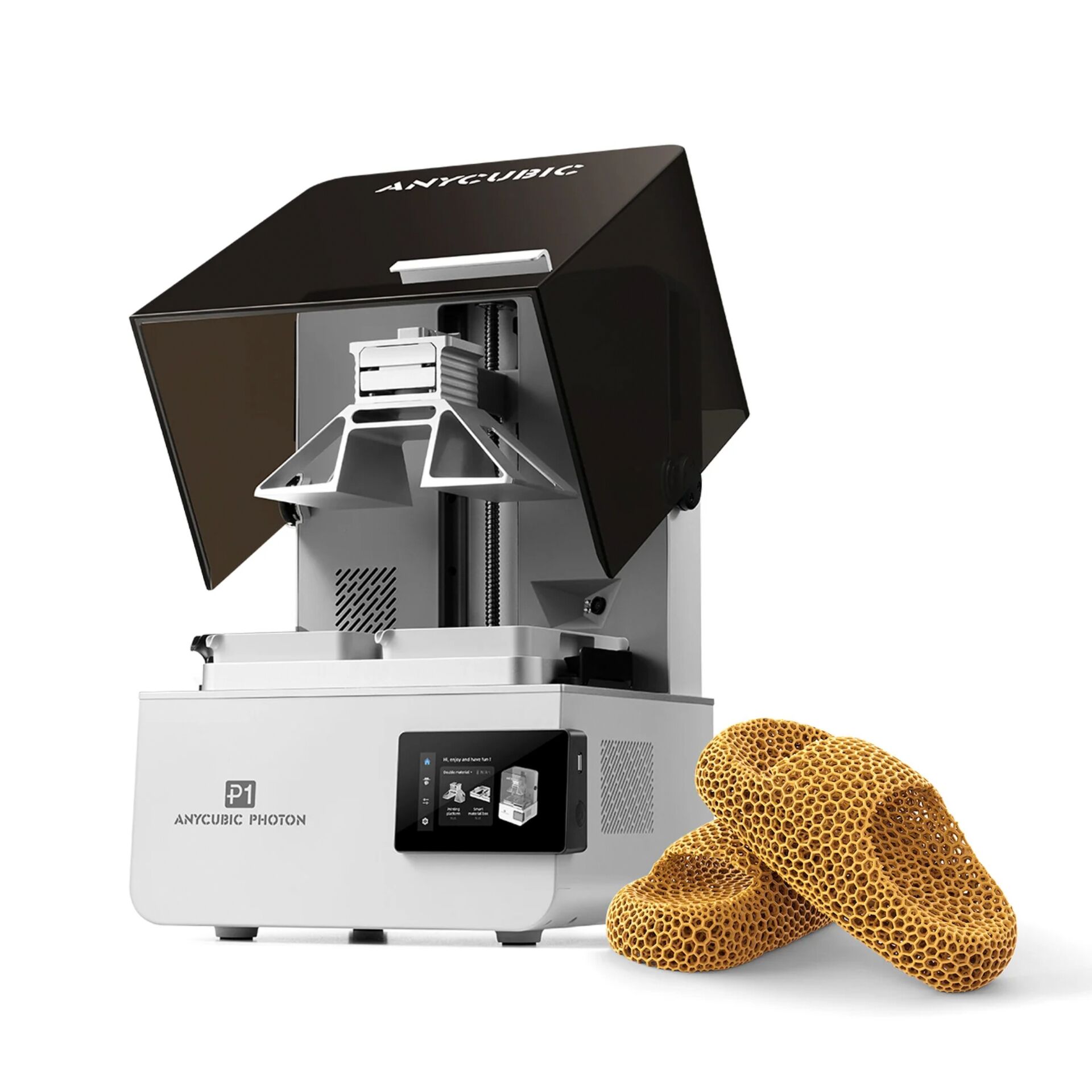 3D-Drucker, Photon, Anycubic, Schwarz, Netzgerät
