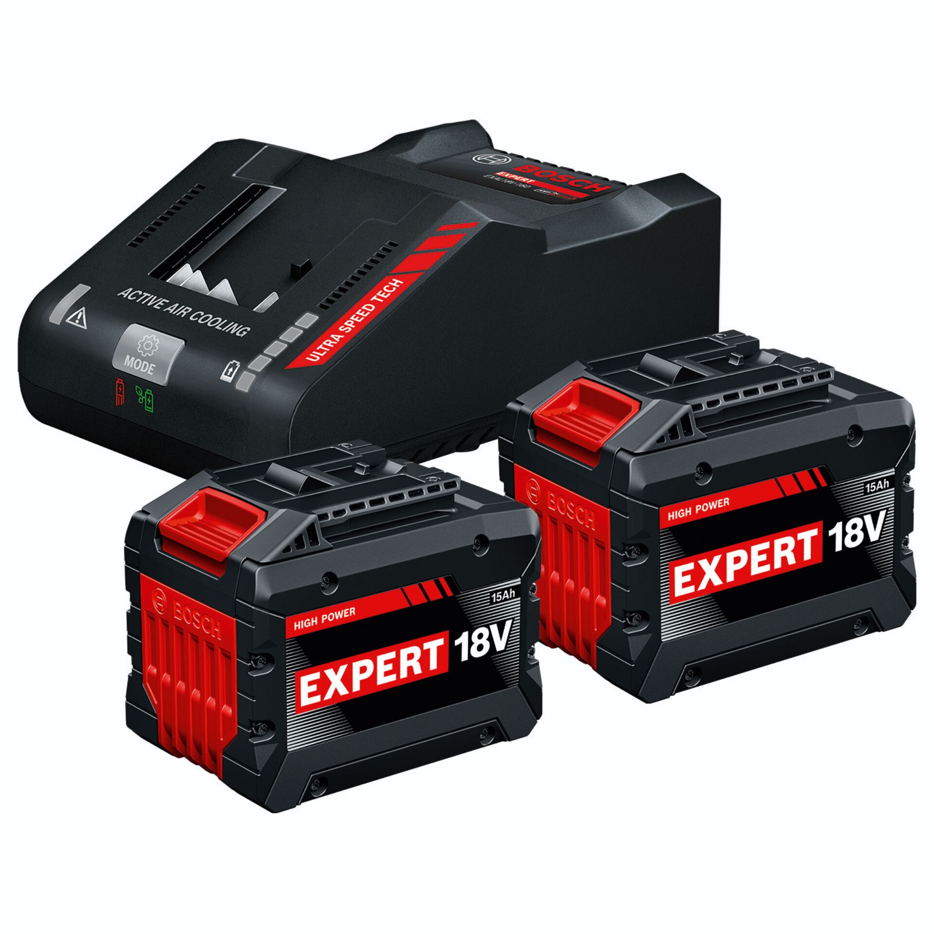 Bosch Starter-Set 2x EXBA18V  EXAL18V-160