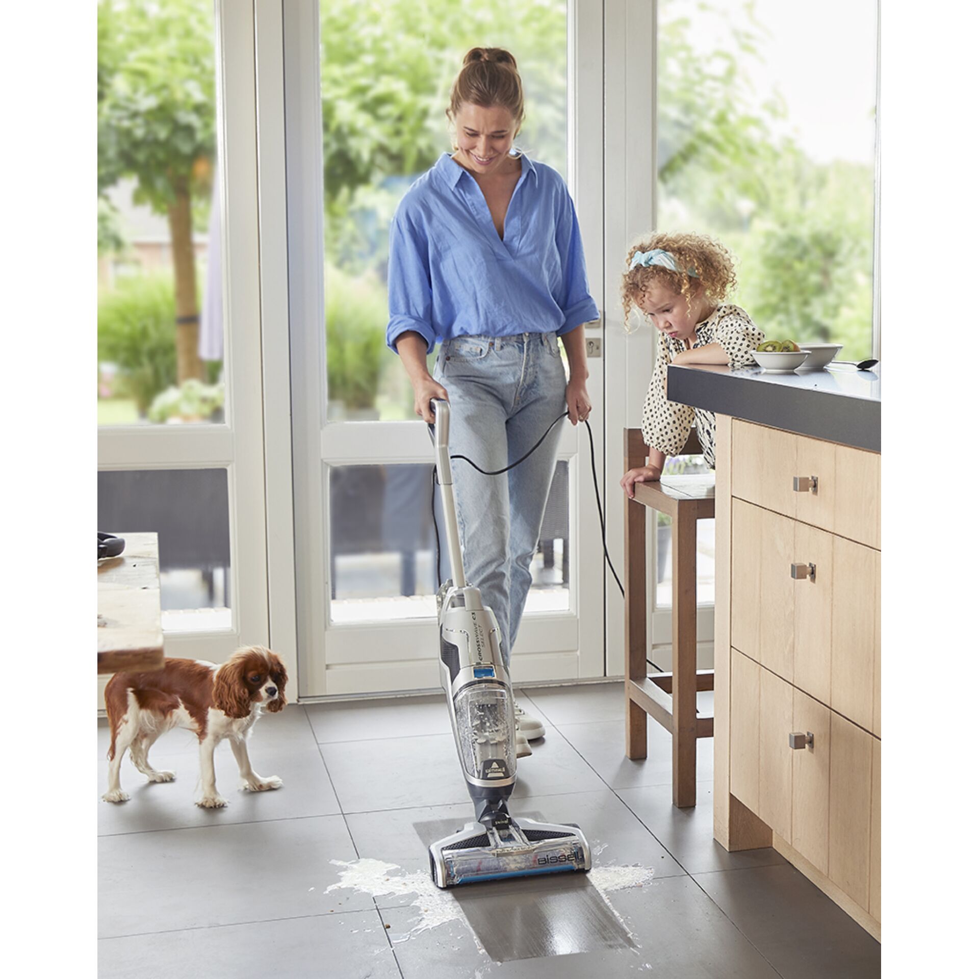 E-Scooter, Fahrzeug, Hosen, Hund