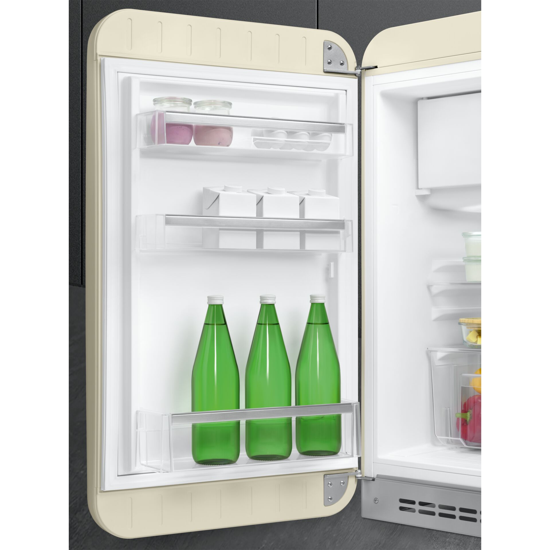 Kühlschrank, Minikühlschrank, Glasflaschen, Grün, Aufbewahrung