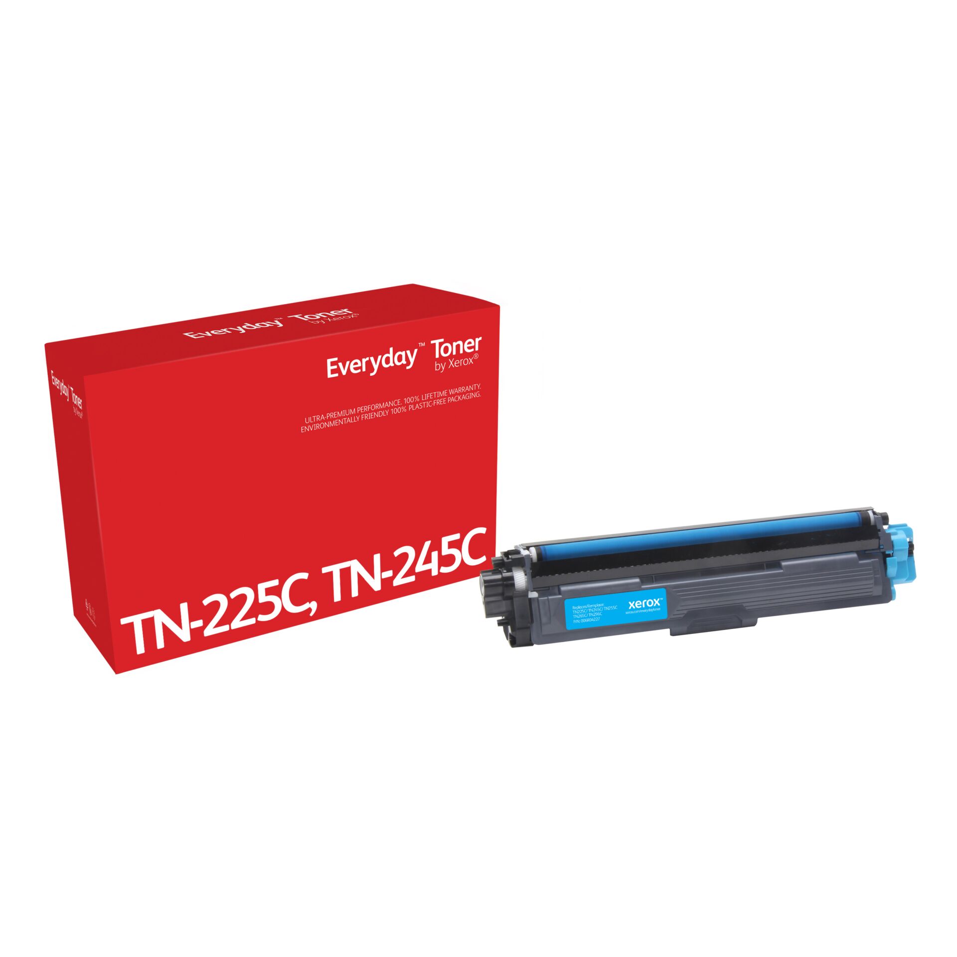 Xerox Everyday Cyan Toner ers.  Brother TN225C/ TN245C