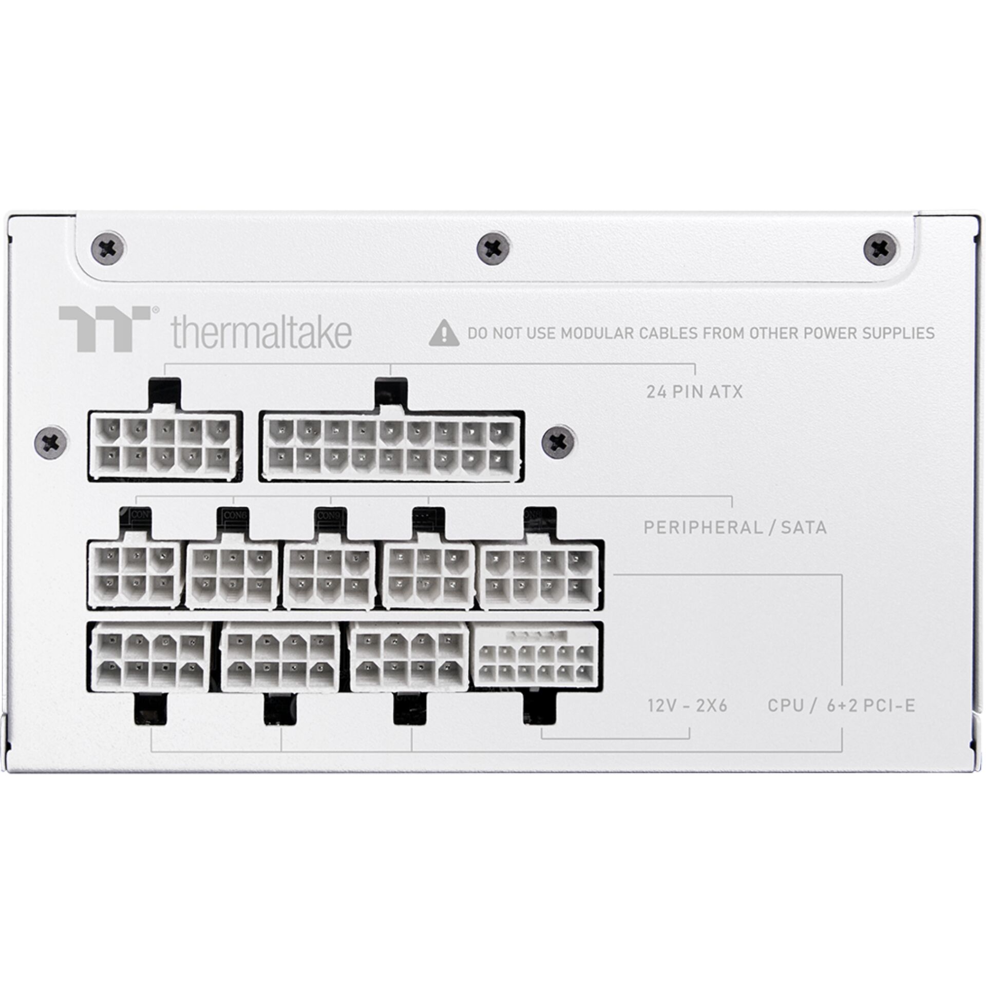 server-netzteil, modulares netzteil, 24-pol ATX, CPU PCIe, SATA Peripherie