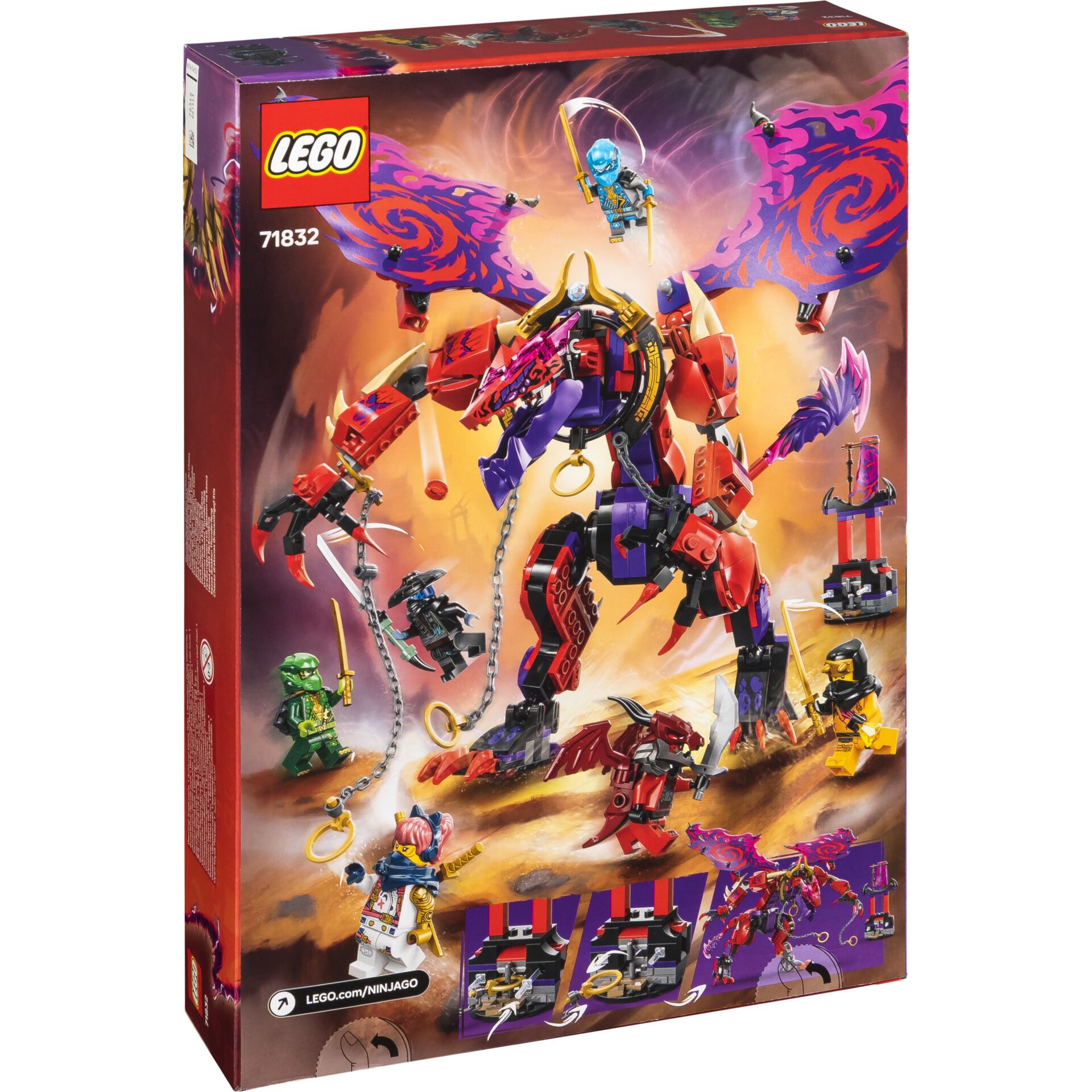 Lego, Ninjago, Drachenmecha, Aktionsfigur, Set-Box