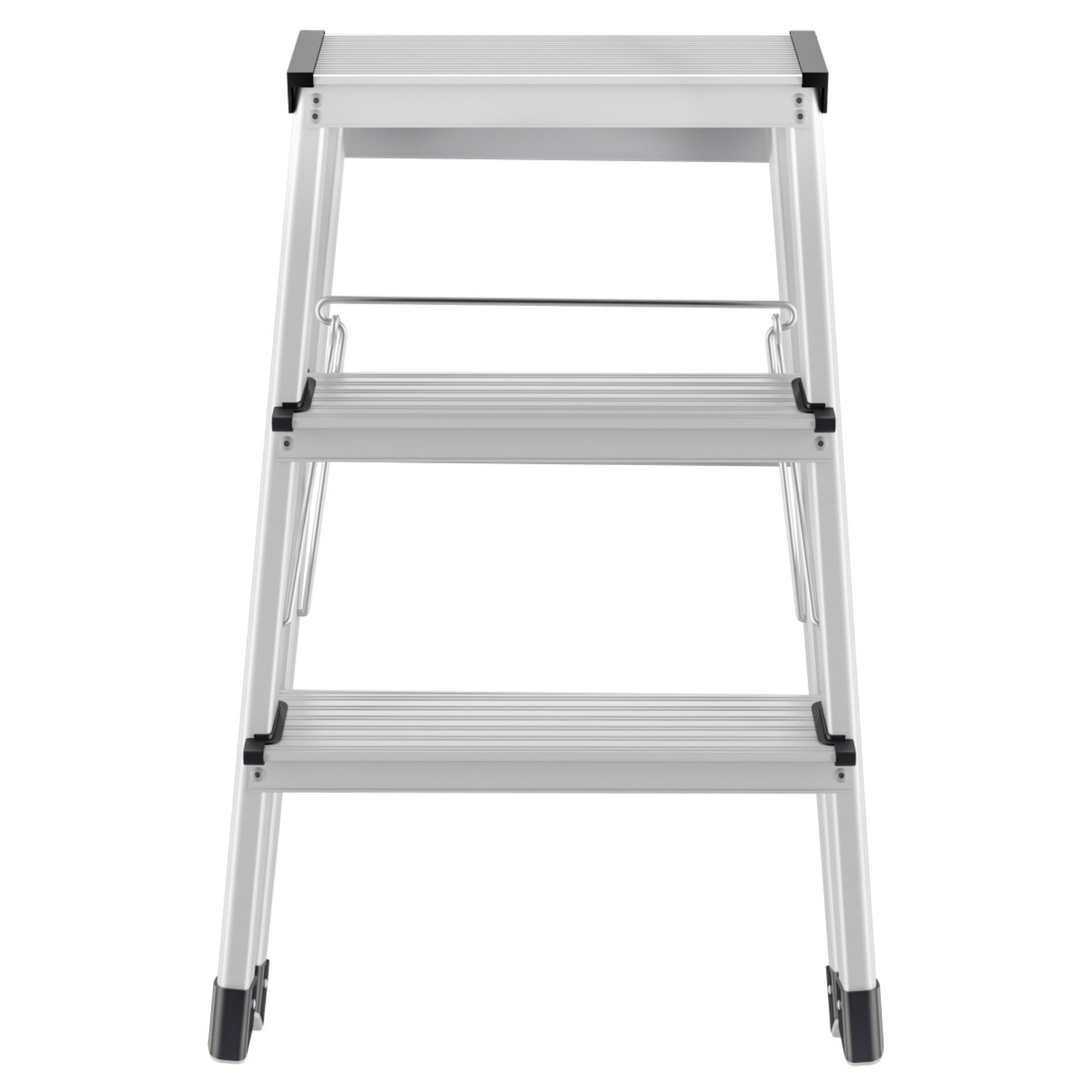 Leiter, Stufenleiter, Aluminium, Aluleiter, Antirutsch Füße