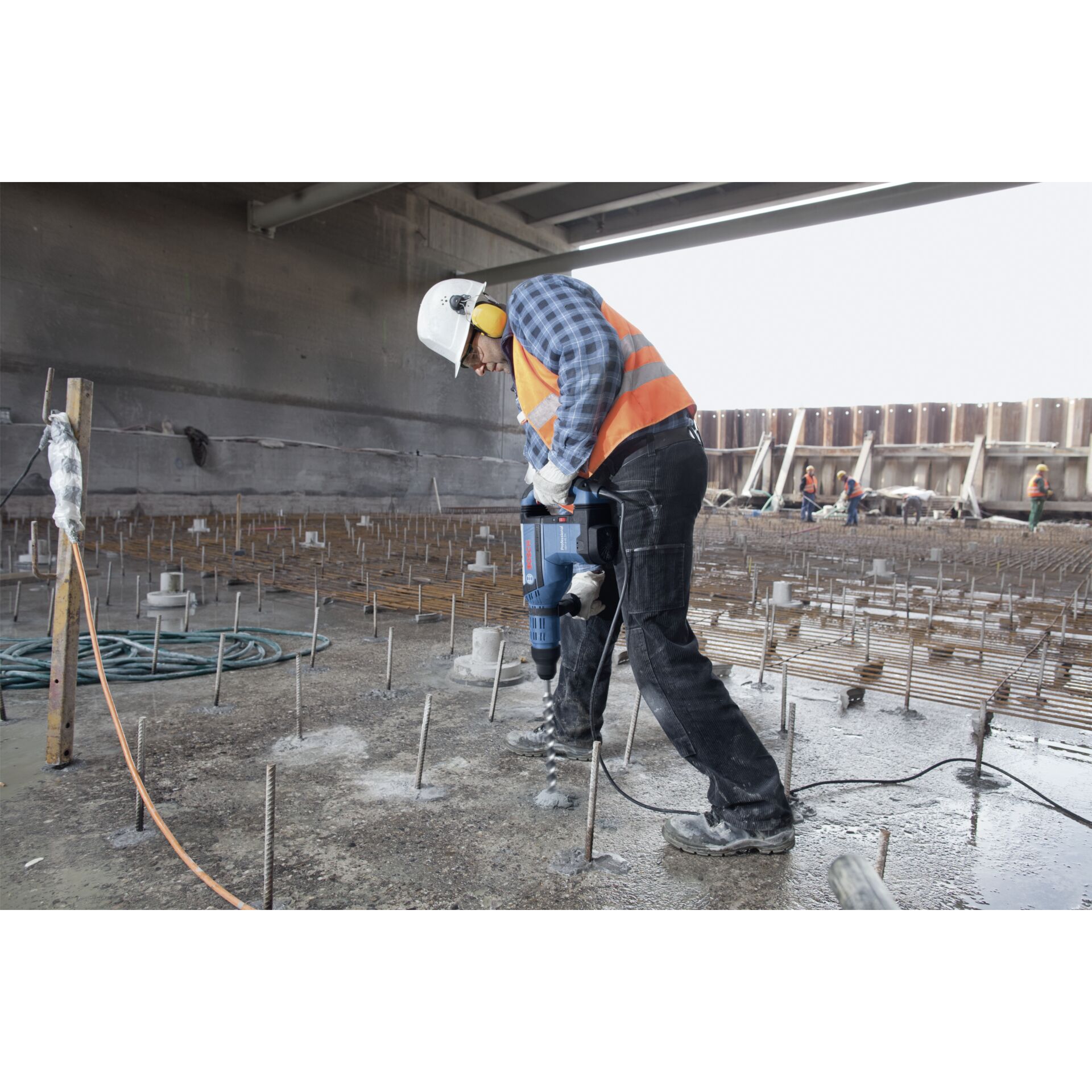 Person, Arbeiter, Handschuh, Konstruktion, Schuh