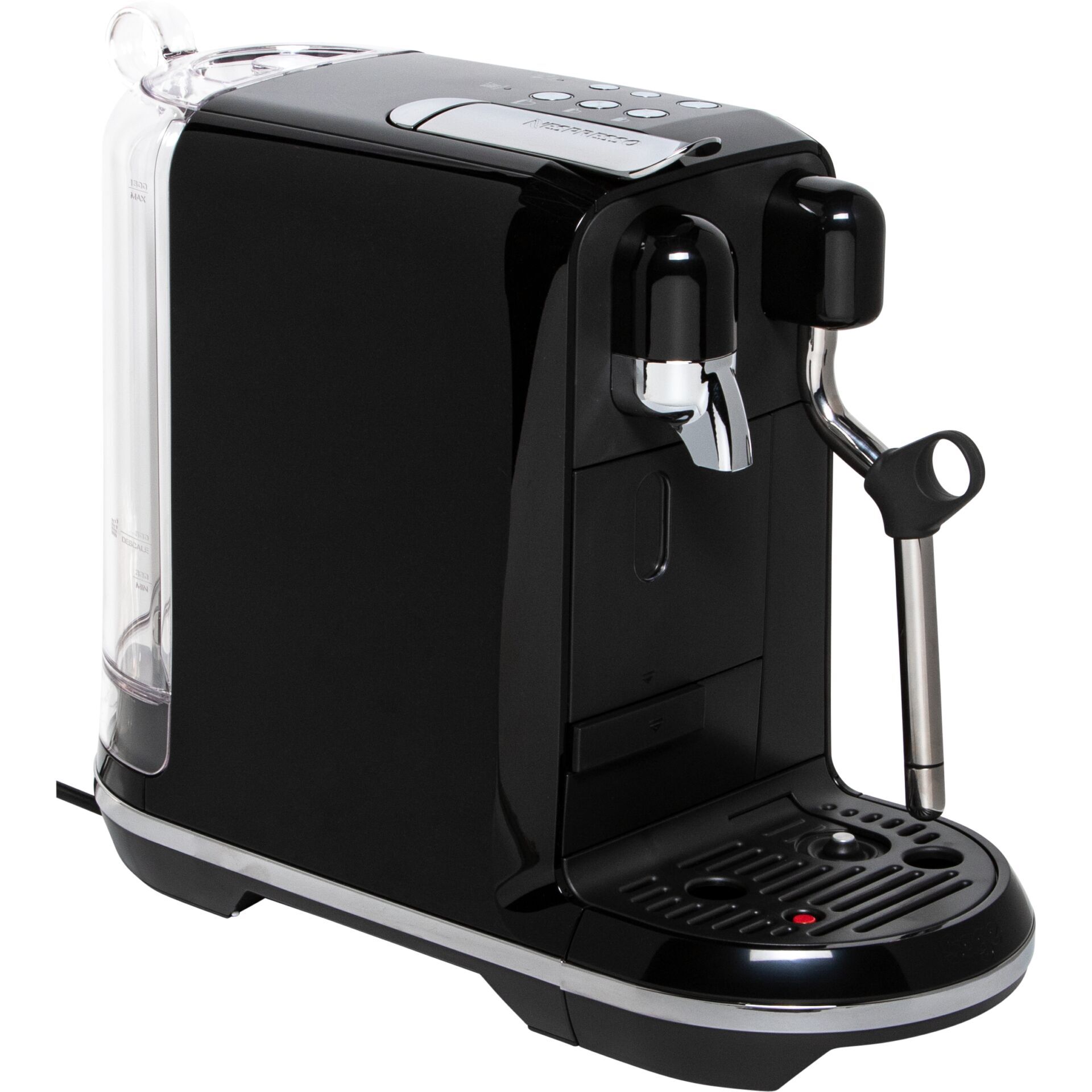 Kaffeemaschine, Espressomaschine, Druckschaum, Schwarz, Kaffeeauslauf, Espresso machine, Kaffeemaschine, Schaumaufschäumer, Milchaufschäumer, Schwarz