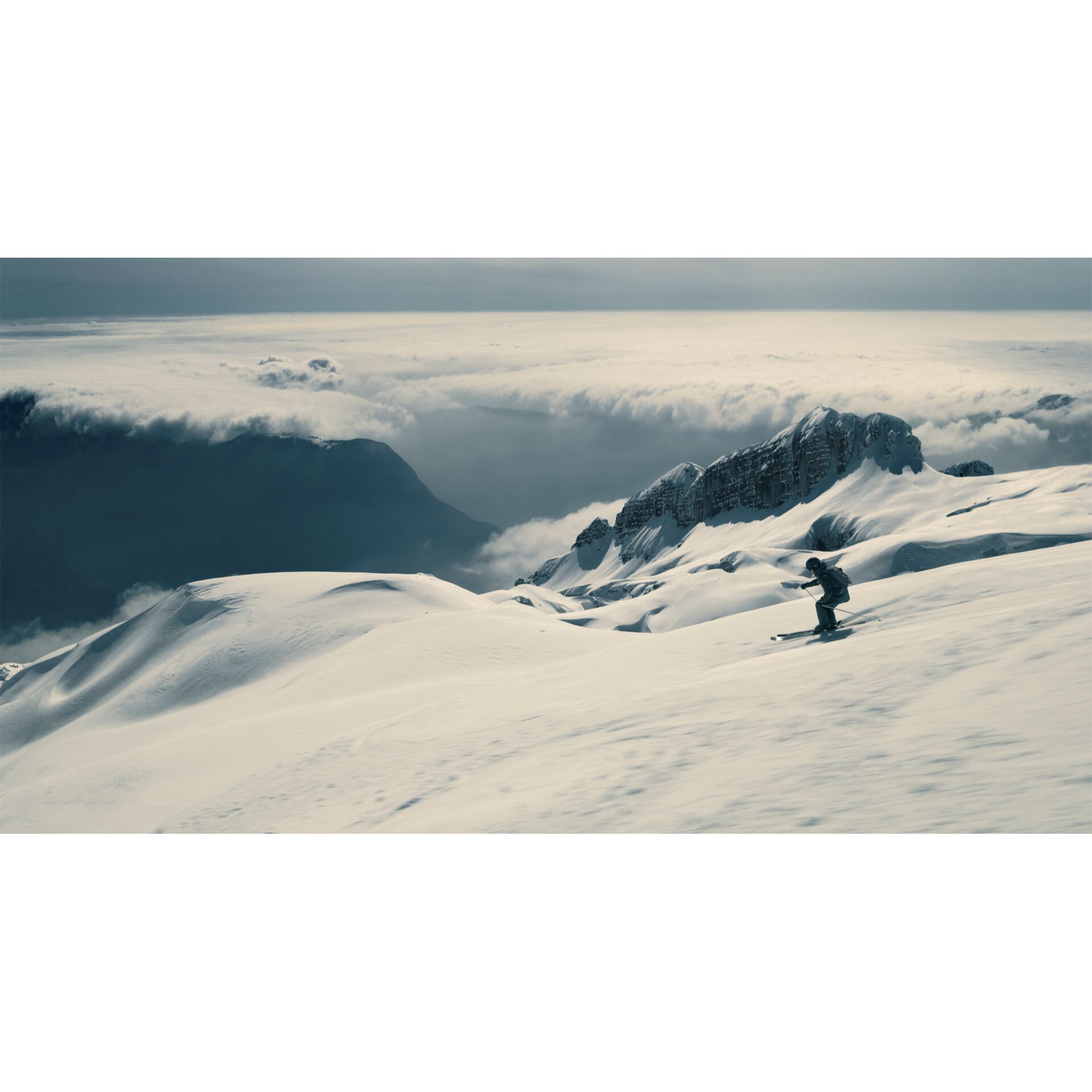 Schneeschuh, Wintersport, Skifahrer, Schnee, Berglandschaft