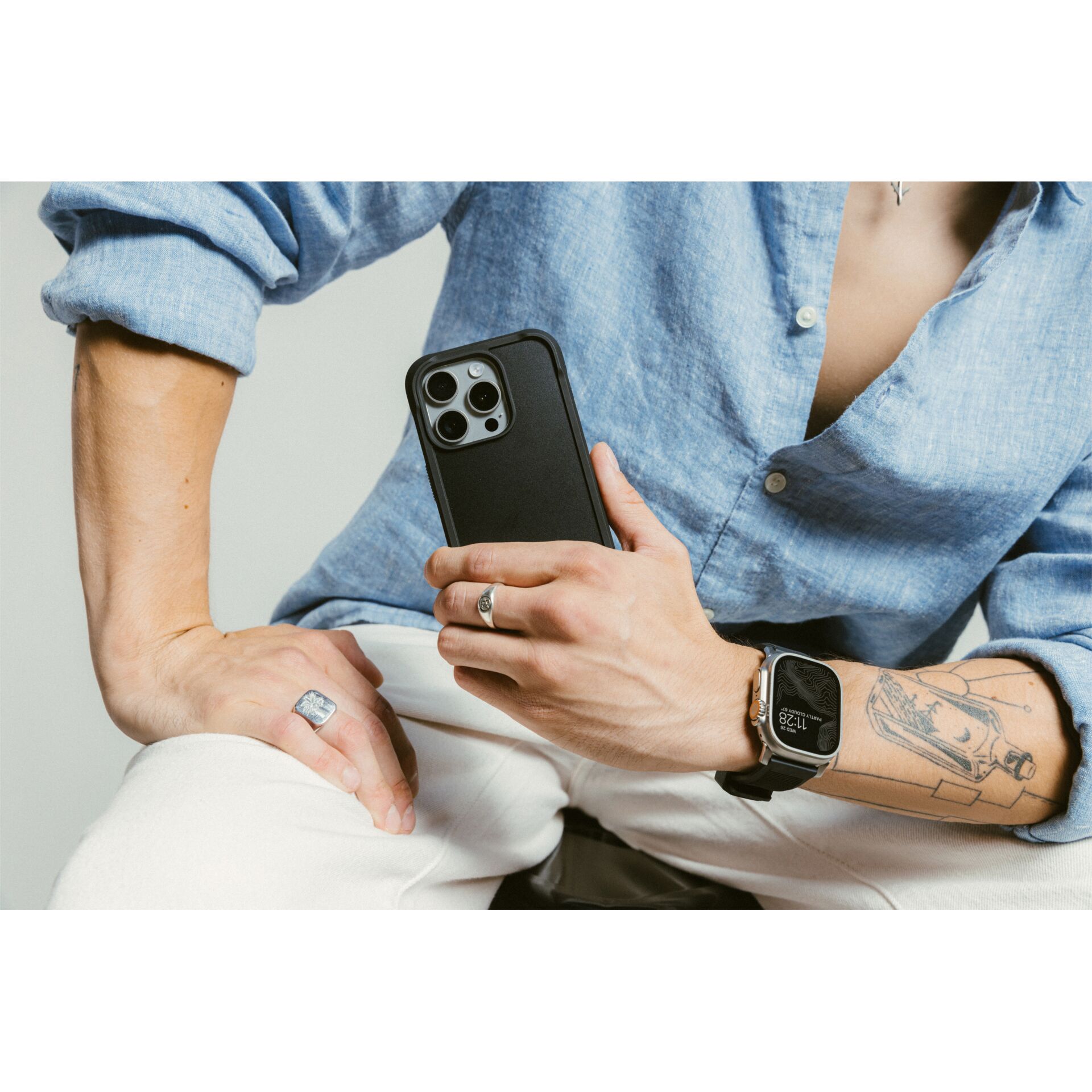 Elektronik, Telefon, Handy, Person, Handgelenk