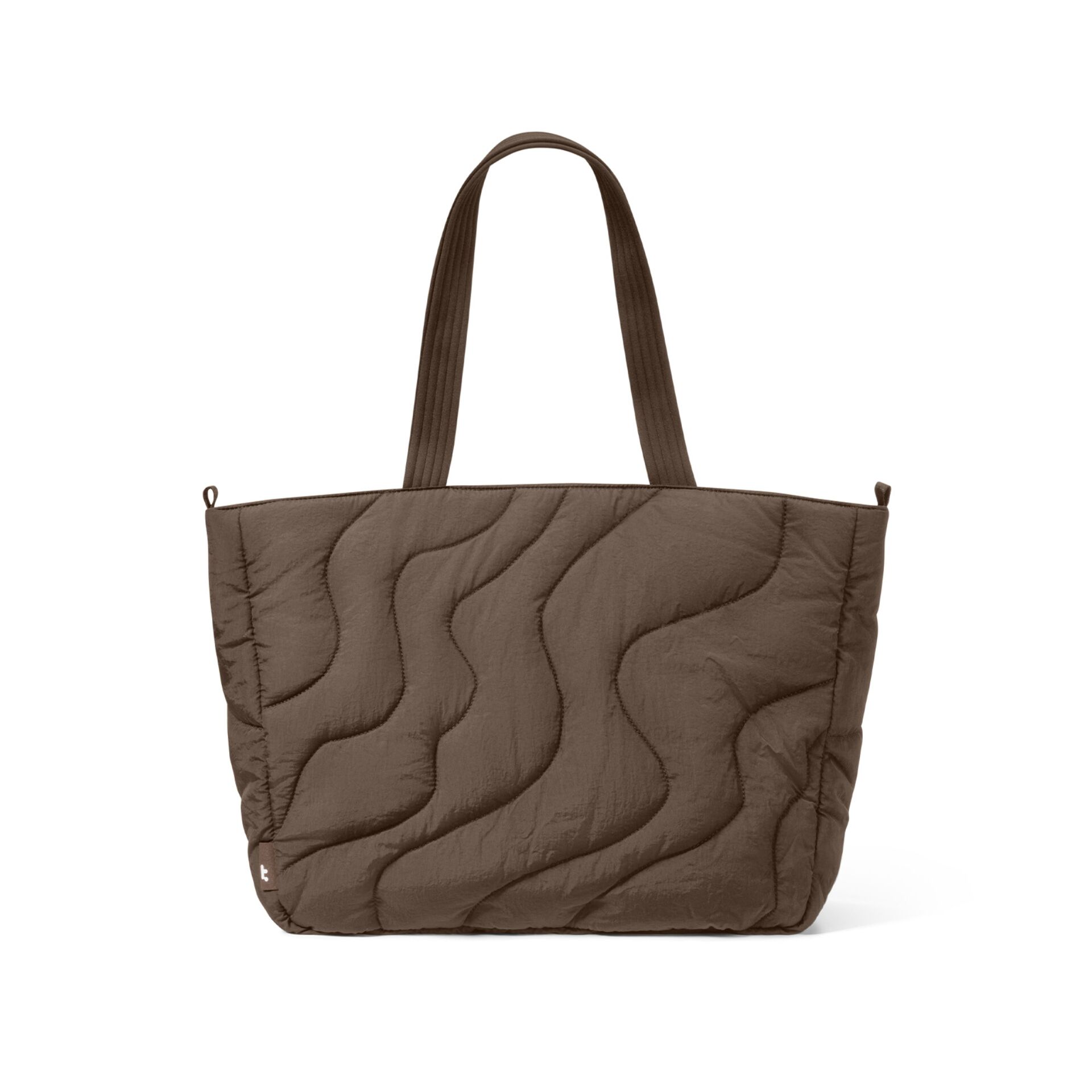 Tote, Tasche, Quilted, braun, Große Tasche