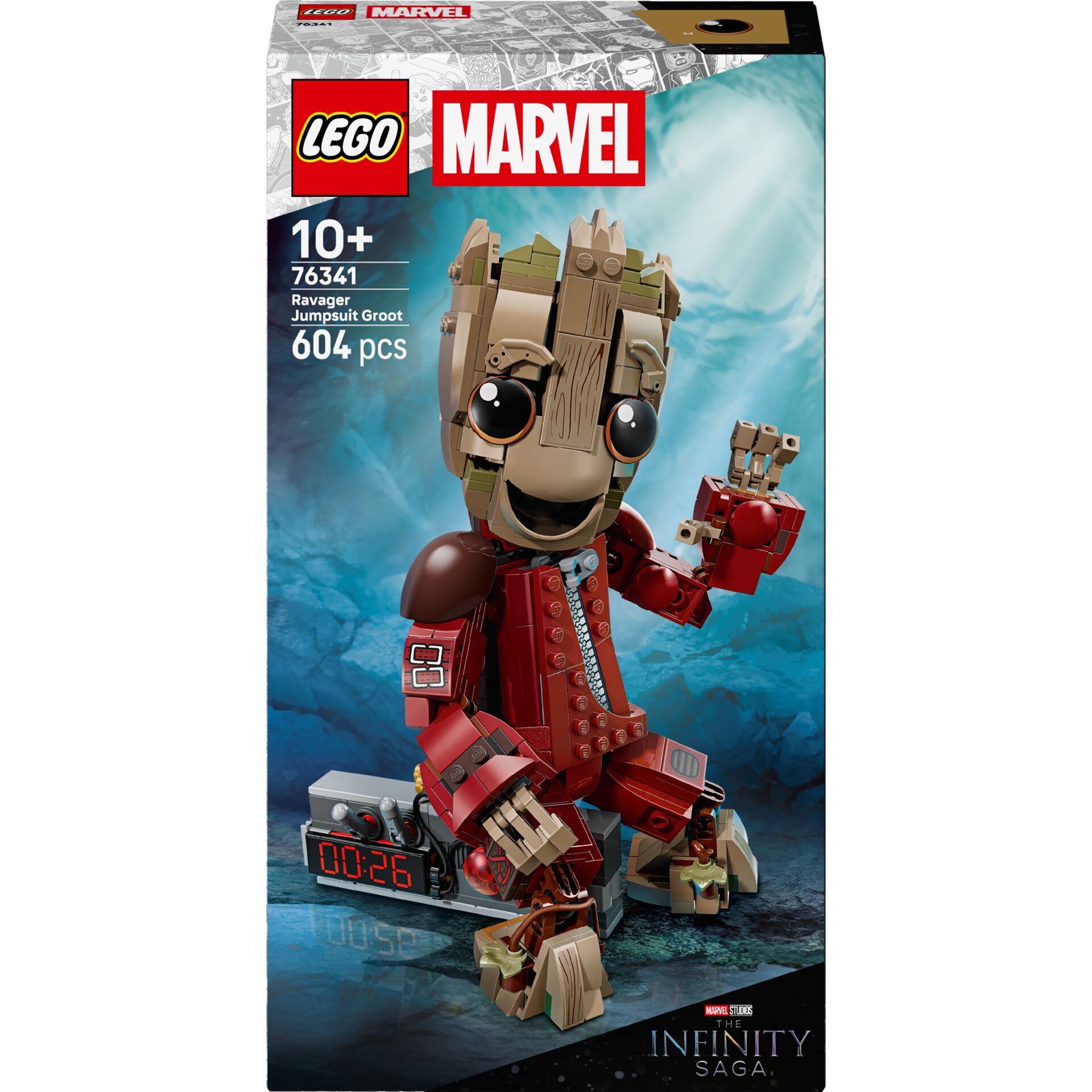 LEGO Marvel Super Heroes 76341  Groot im Ravager-Outfit