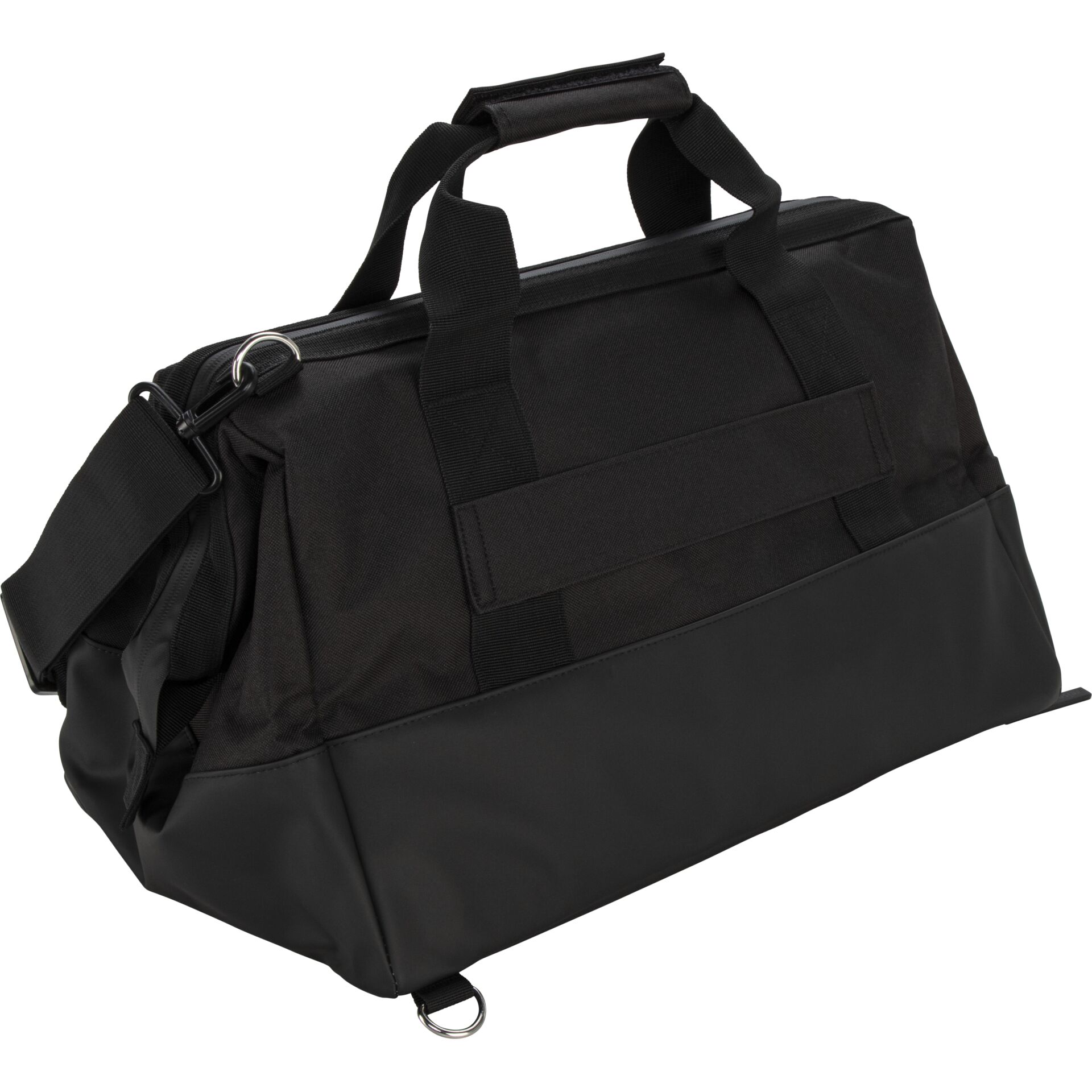 Sporttasche, Duffel, Stoff, Schwarz, Tragegriff