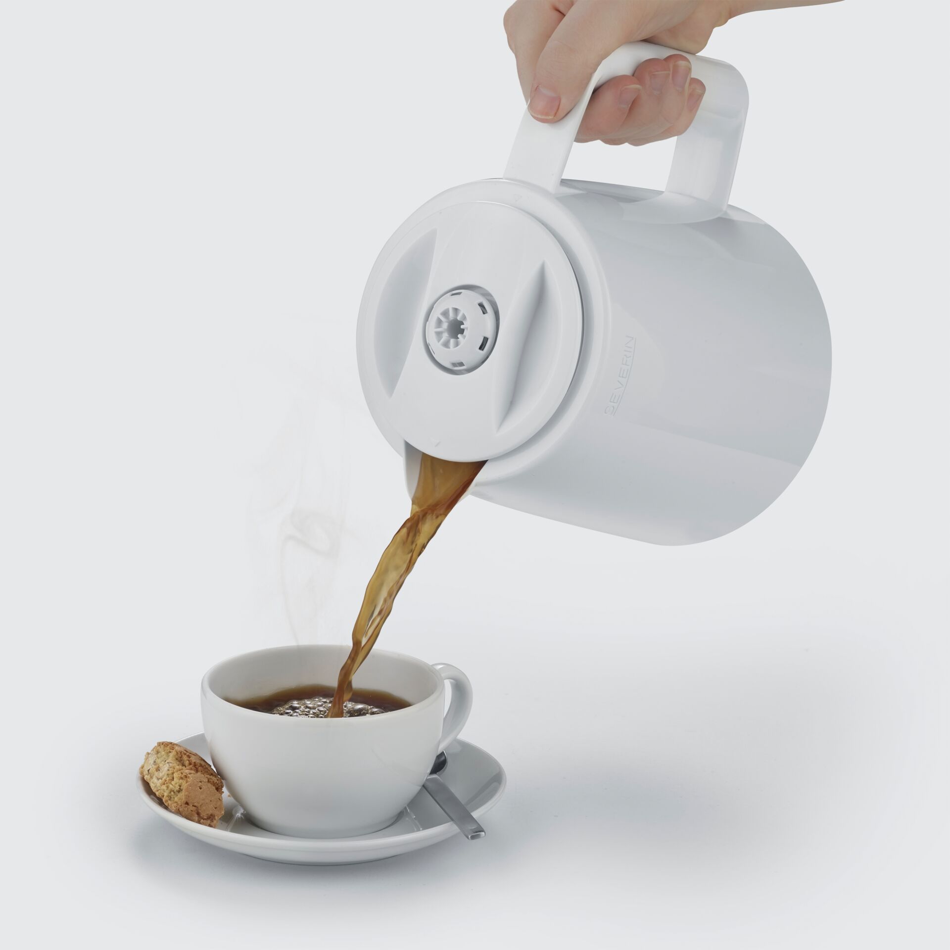 Kochen, Essen, Essen einschenken, Tasse